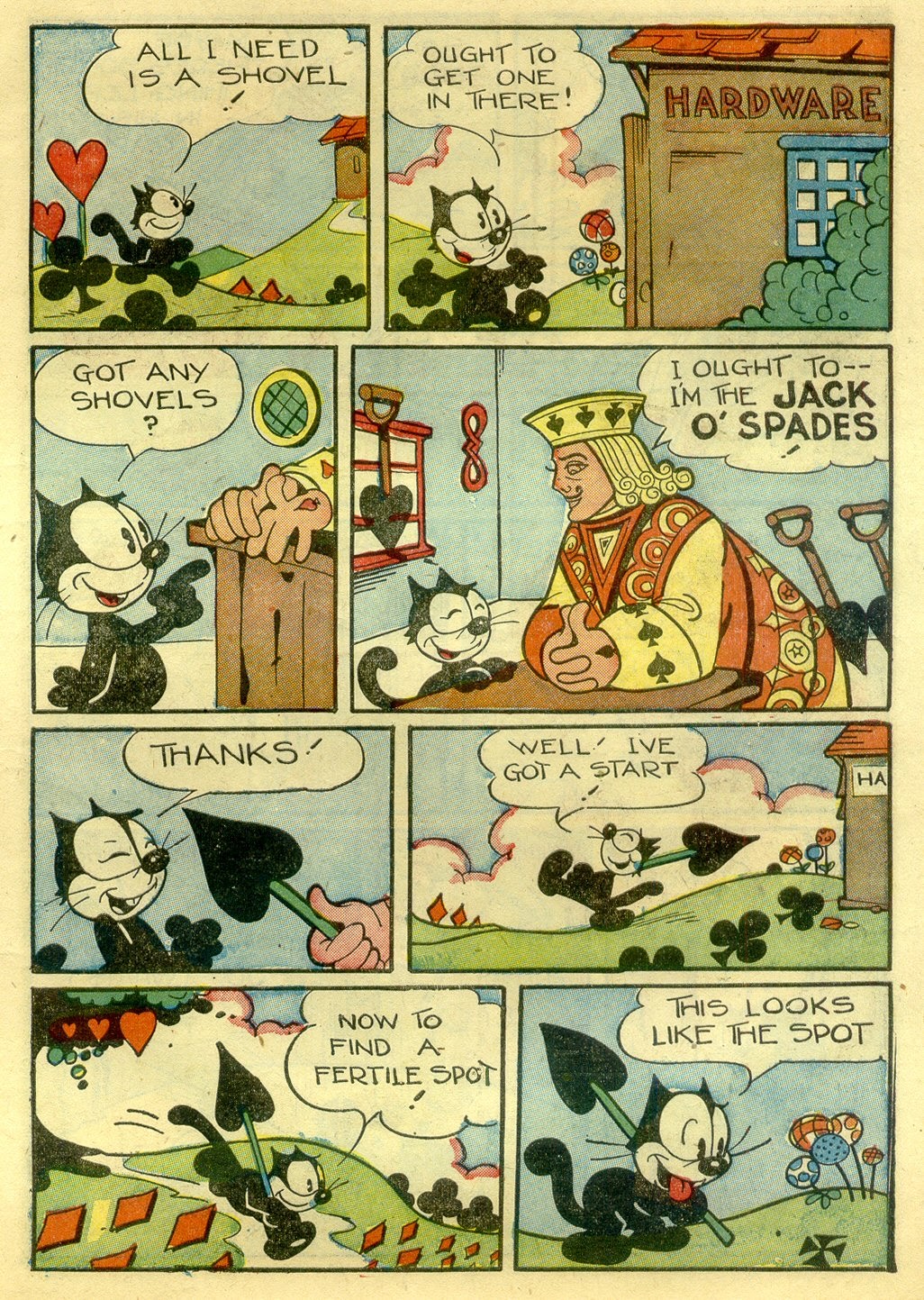 Read online Felix the Cat (1948) comic -  Issue #1 - 9