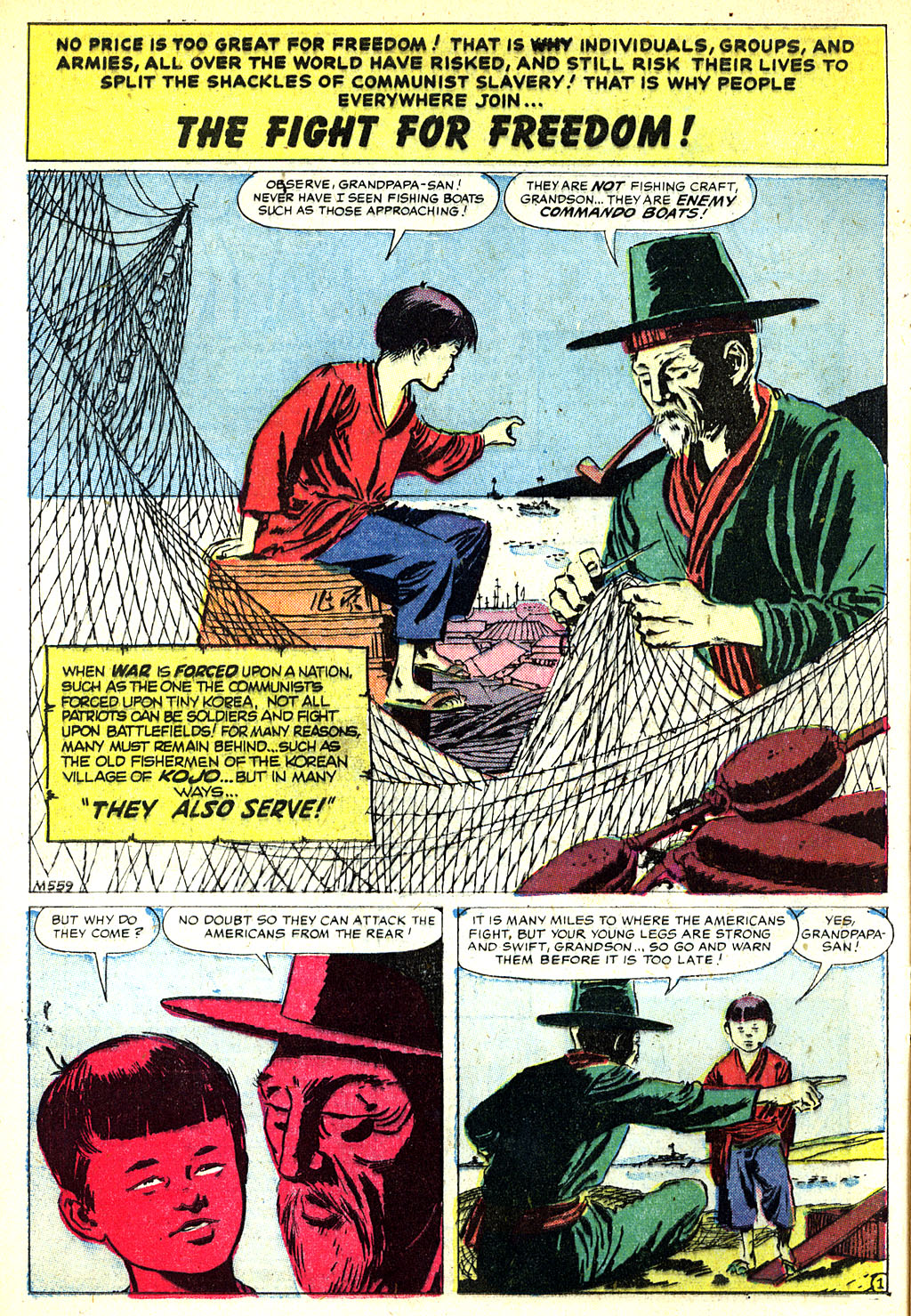 Read online Commando Adventures comic -  Issue #2 - 16