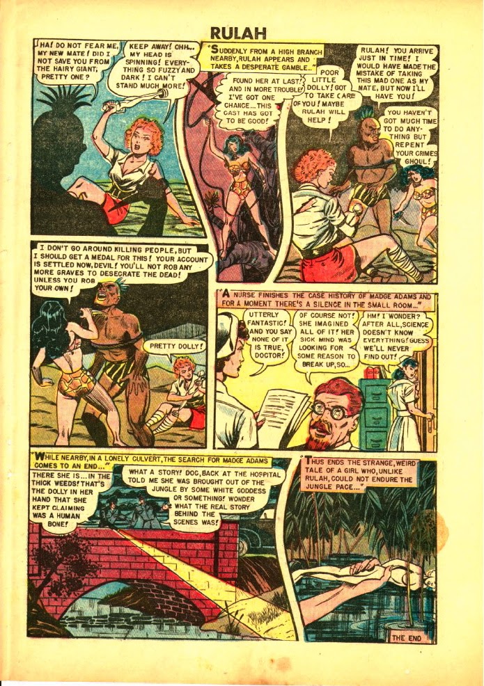 Read online Rulah - Jungle Goddess comic -  Issue #22 - 22