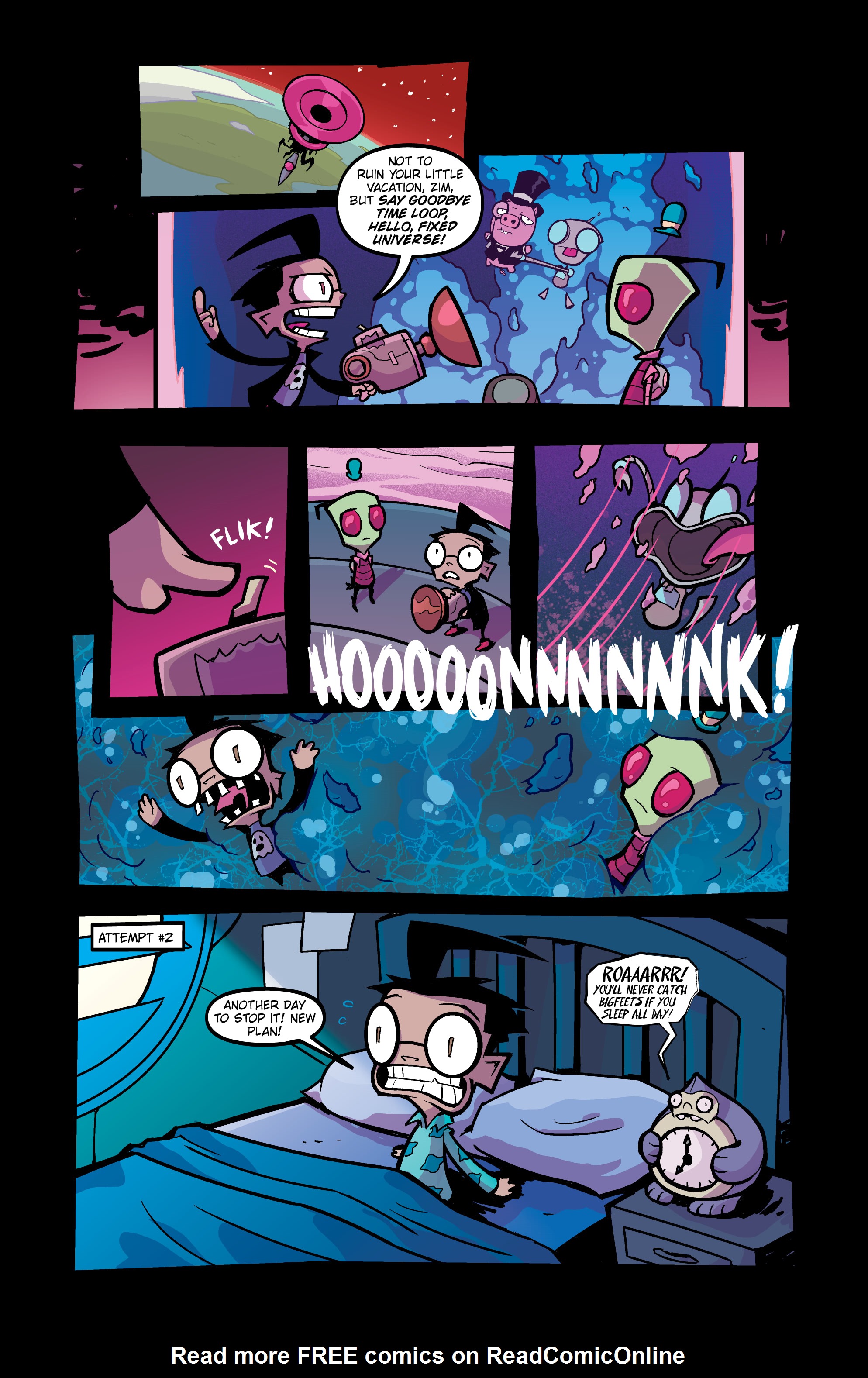 Read online Invader Zim: The Dookie Loop Horror comic -  Issue # Full - 23