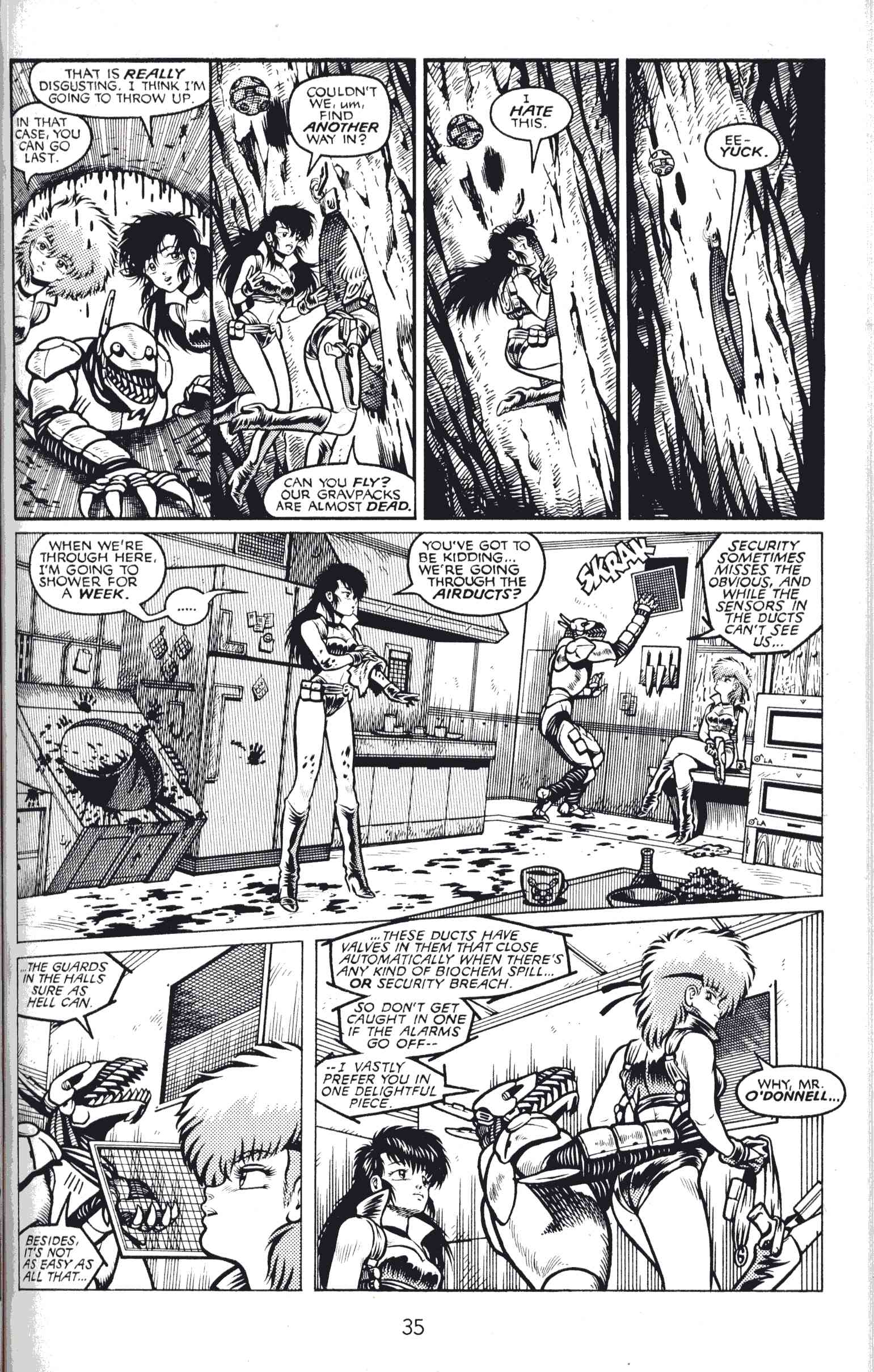 Read online Dirty Pair comic -  Issue #2 - 8