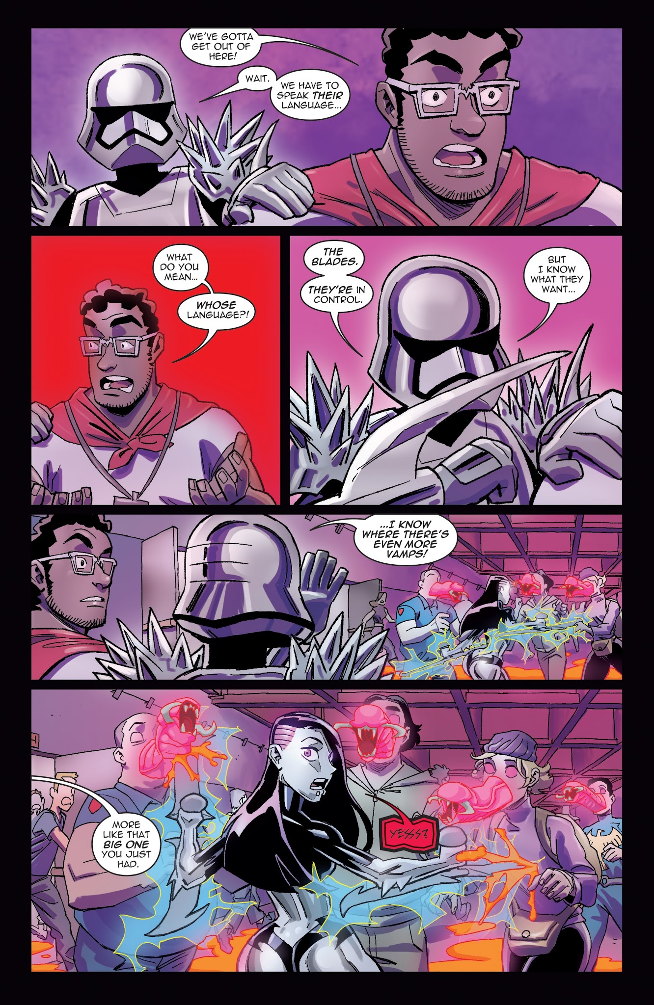 Read online Vampblade Season 2 comic -  Issue #4 - 9