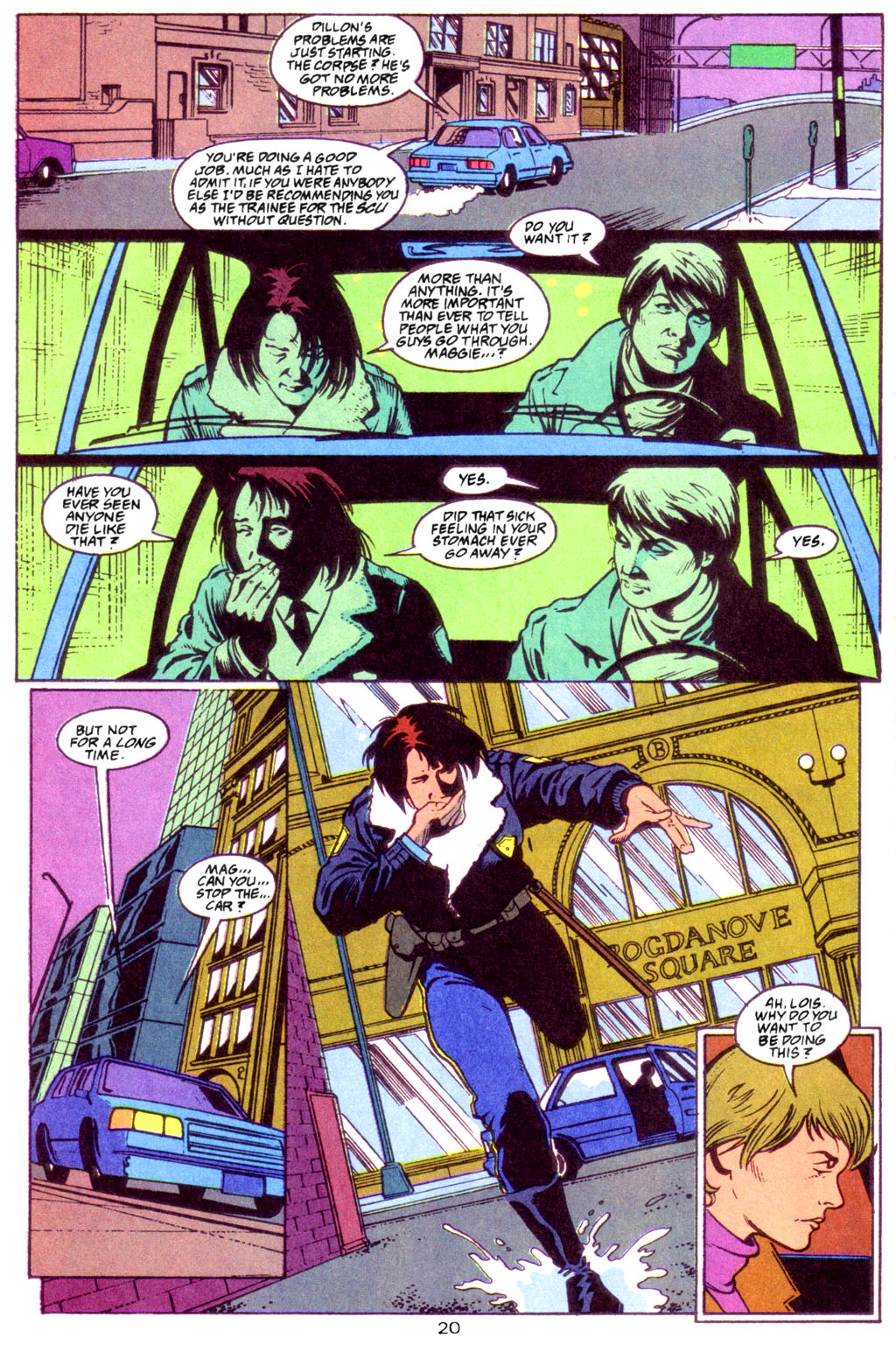 Read online Metropolis S.C.U. comic -  Issue #2 - 20