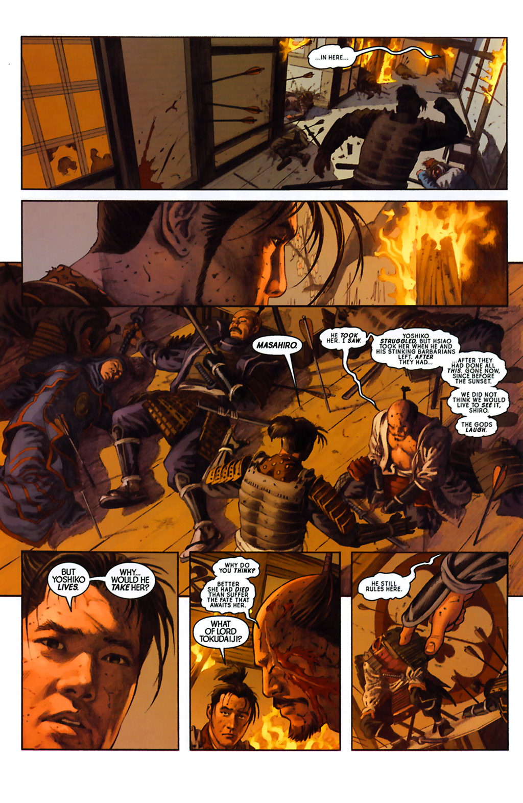 Read online Samurai: Heaven and Earth comic -  Issue #1 - 21