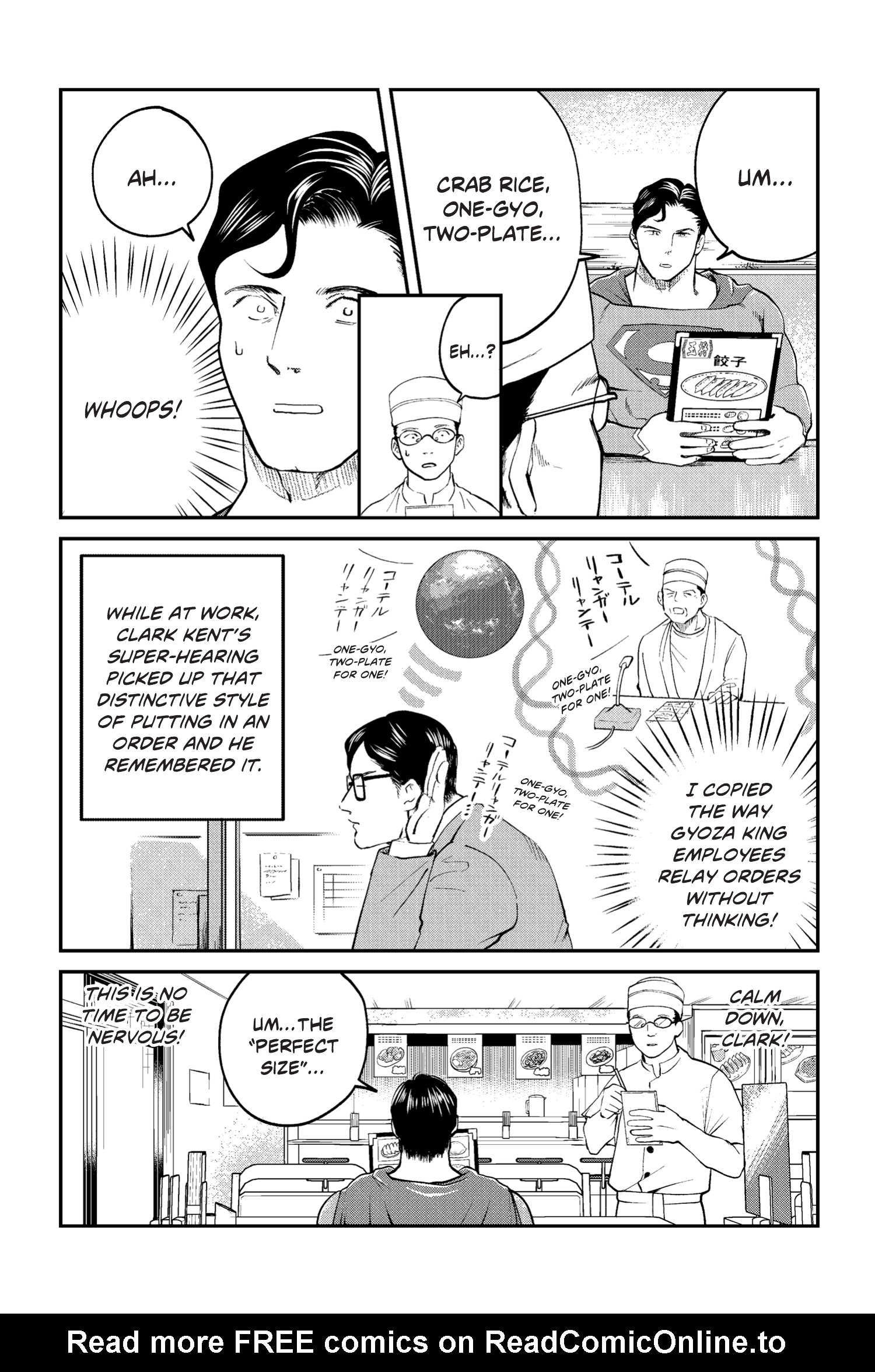 Read online Superman vs. Meshi comic -  Issue #10 - 10