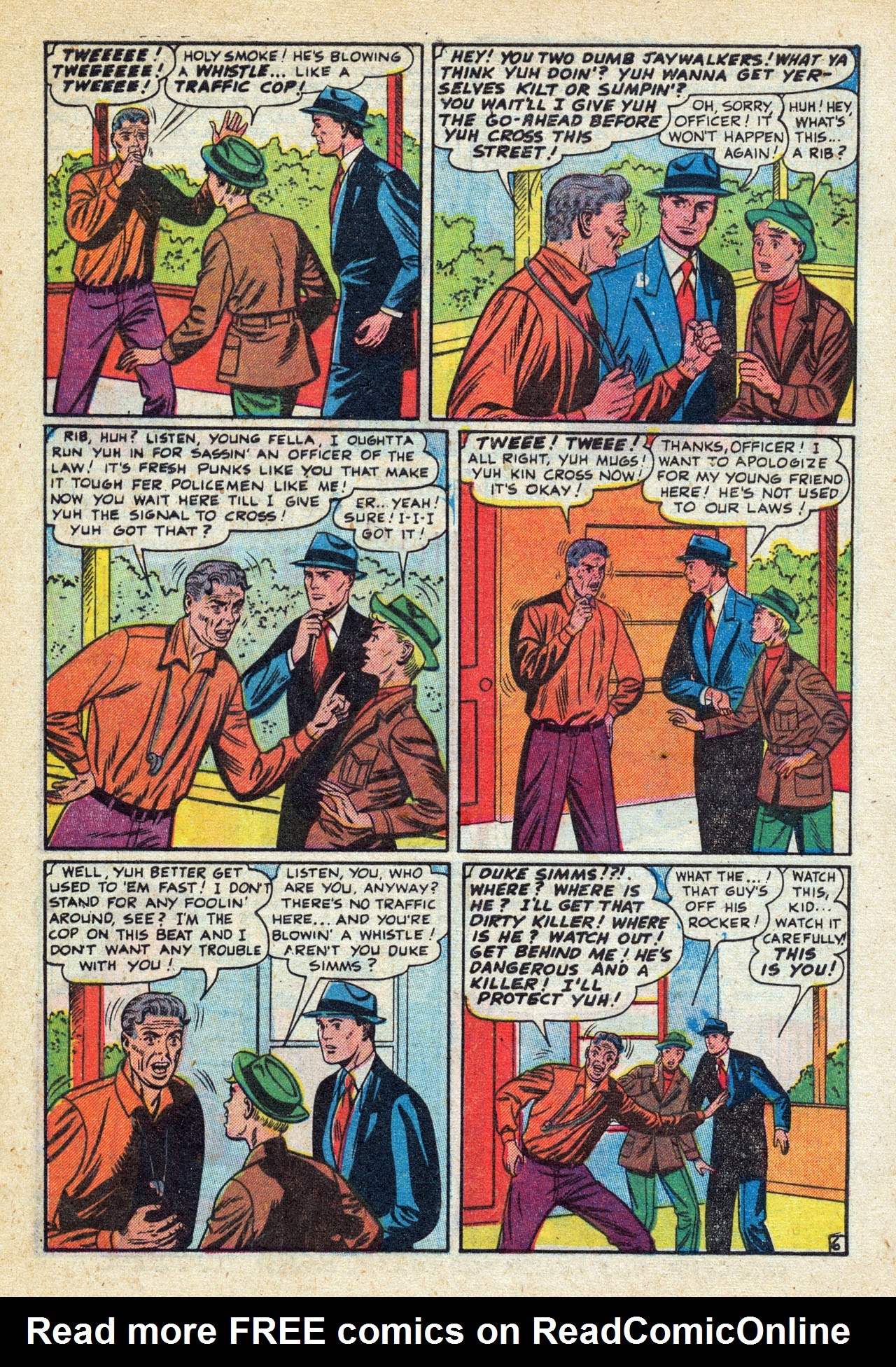 Read online Crime Exposed (1950) comic -  Issue #5 - 8