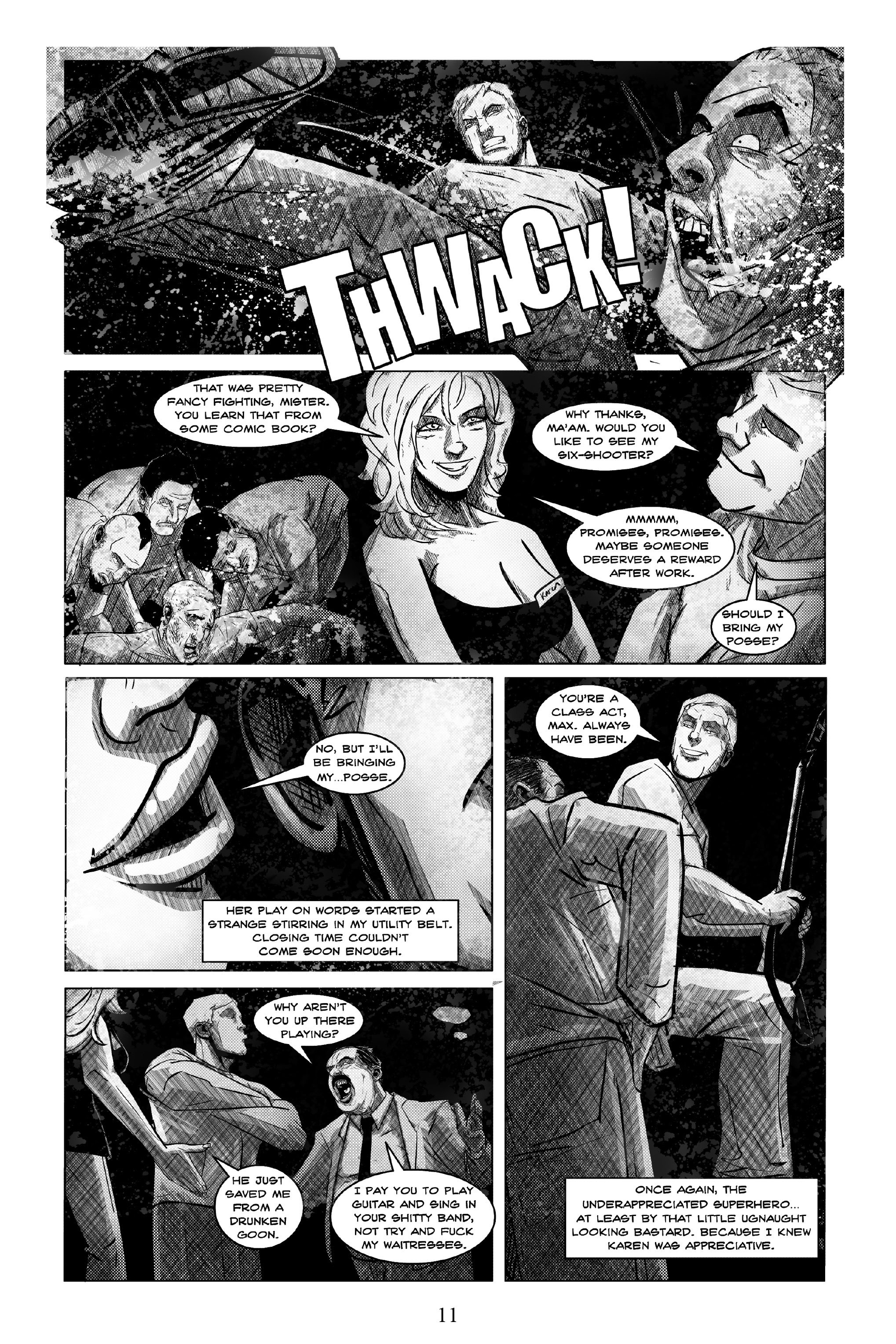Read online Two Redheads & A Dead Blonde comic -  Issue #1 - 12
