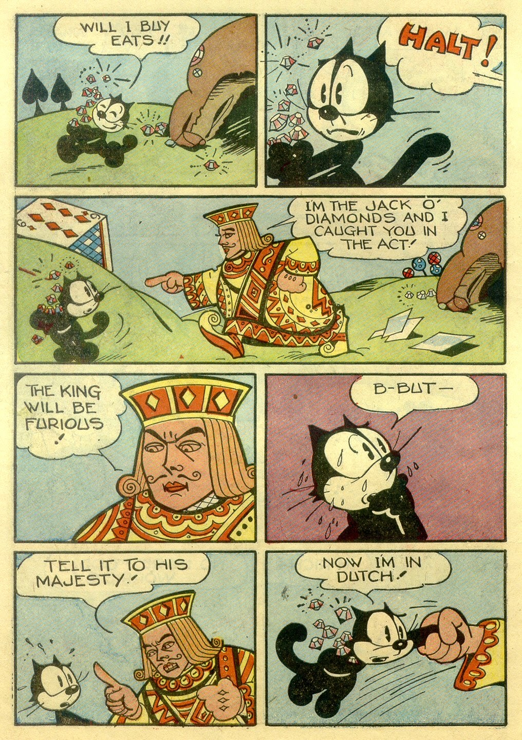 Read online Felix the Cat (1948) comic -  Issue #1 - 12