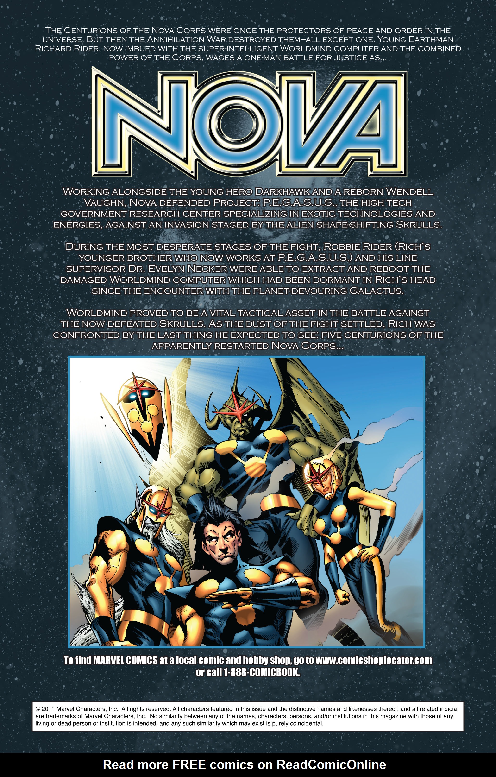 Read online Nova (2007) comic -  Issue #19 - 2