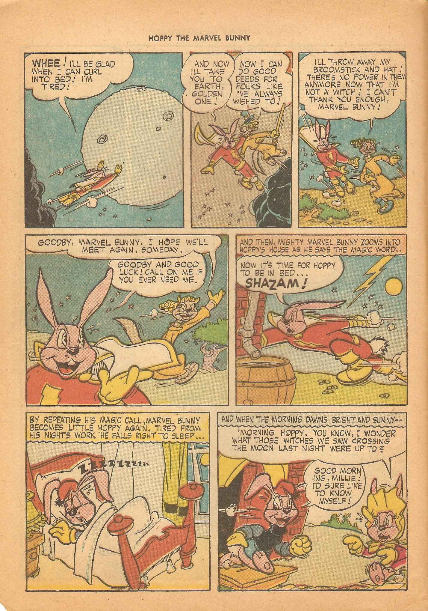 Read online Hoppy The Marvel Bunny comic -  Issue #9 - 12