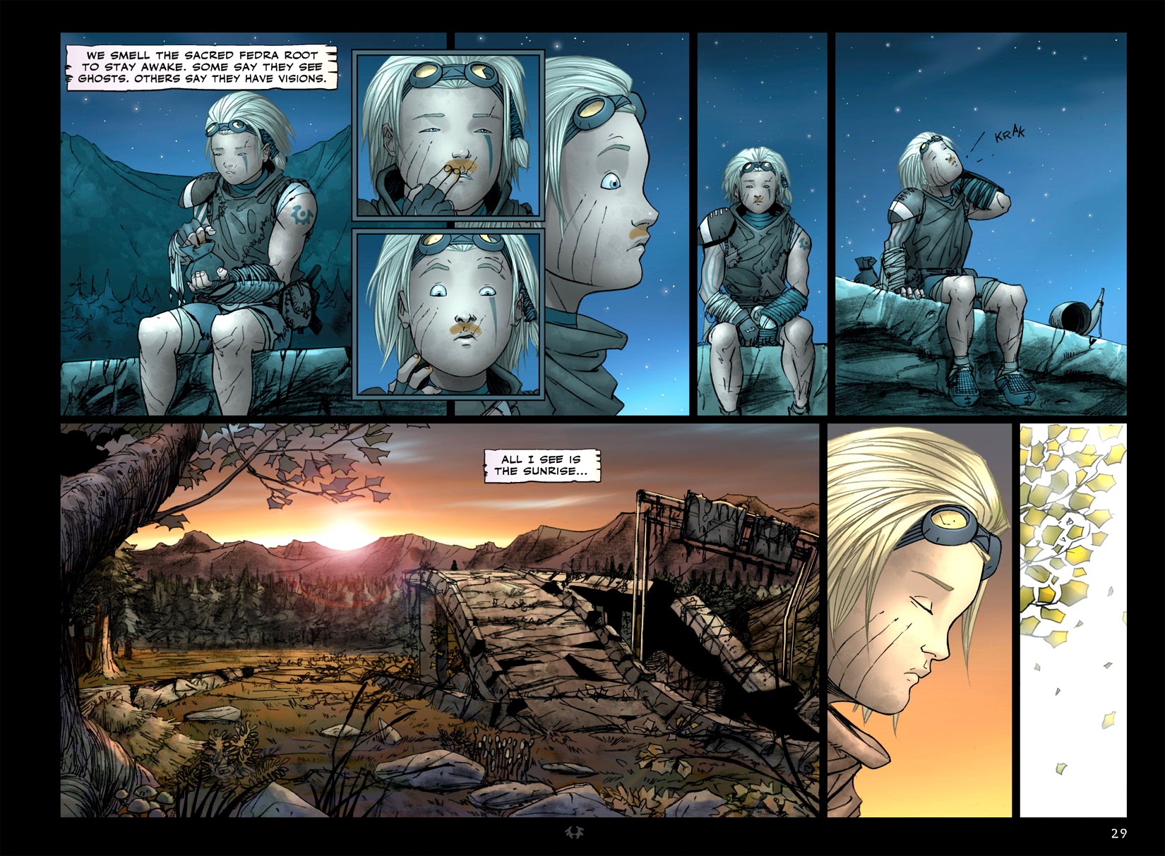 Read online Tribes: The Dog Years comic -  Issue #1 - 30