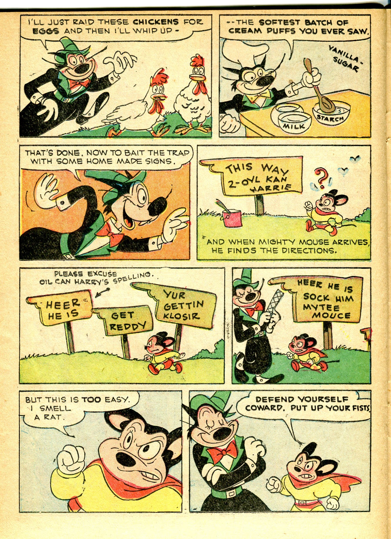 Read online Paul Terry's Mighty Mouse Comics comic -  Issue #63 - 22