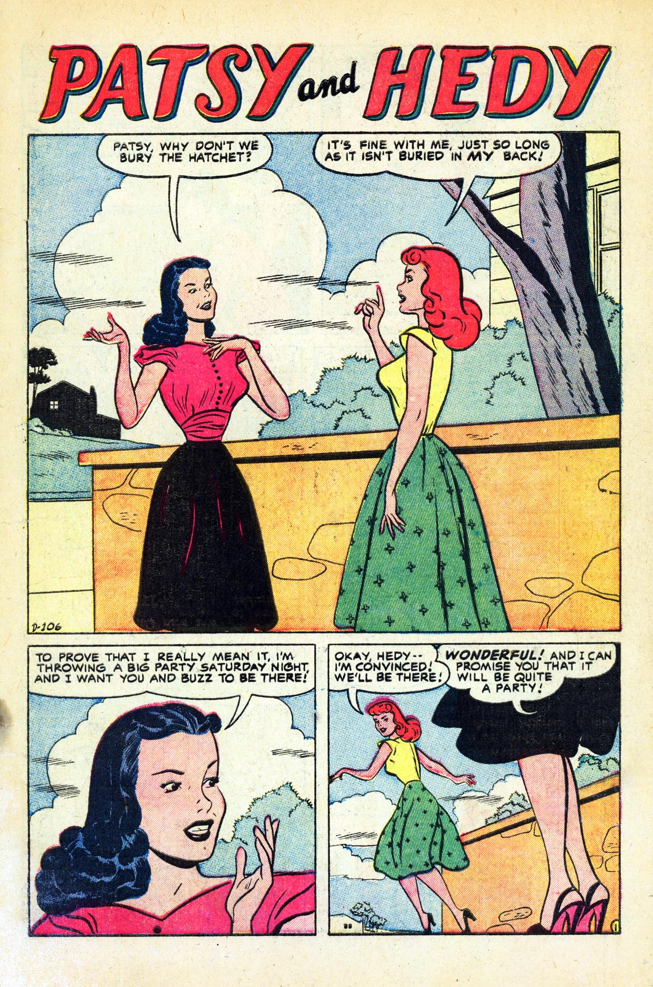 Read online Patsy and Hedy comic -  Issue #19 - 3