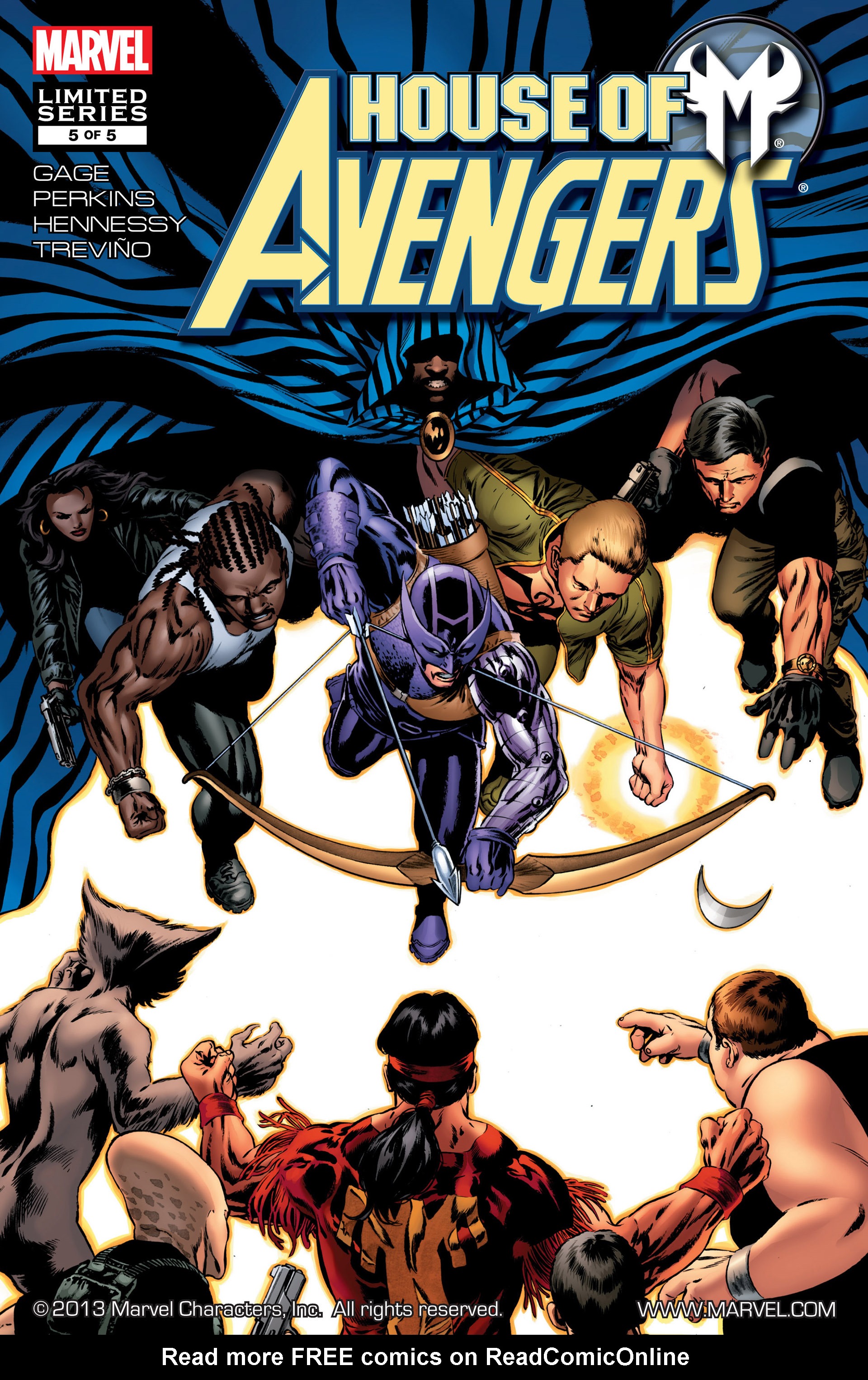 Read online House of M: Avengers comic -  Issue #5 - 1