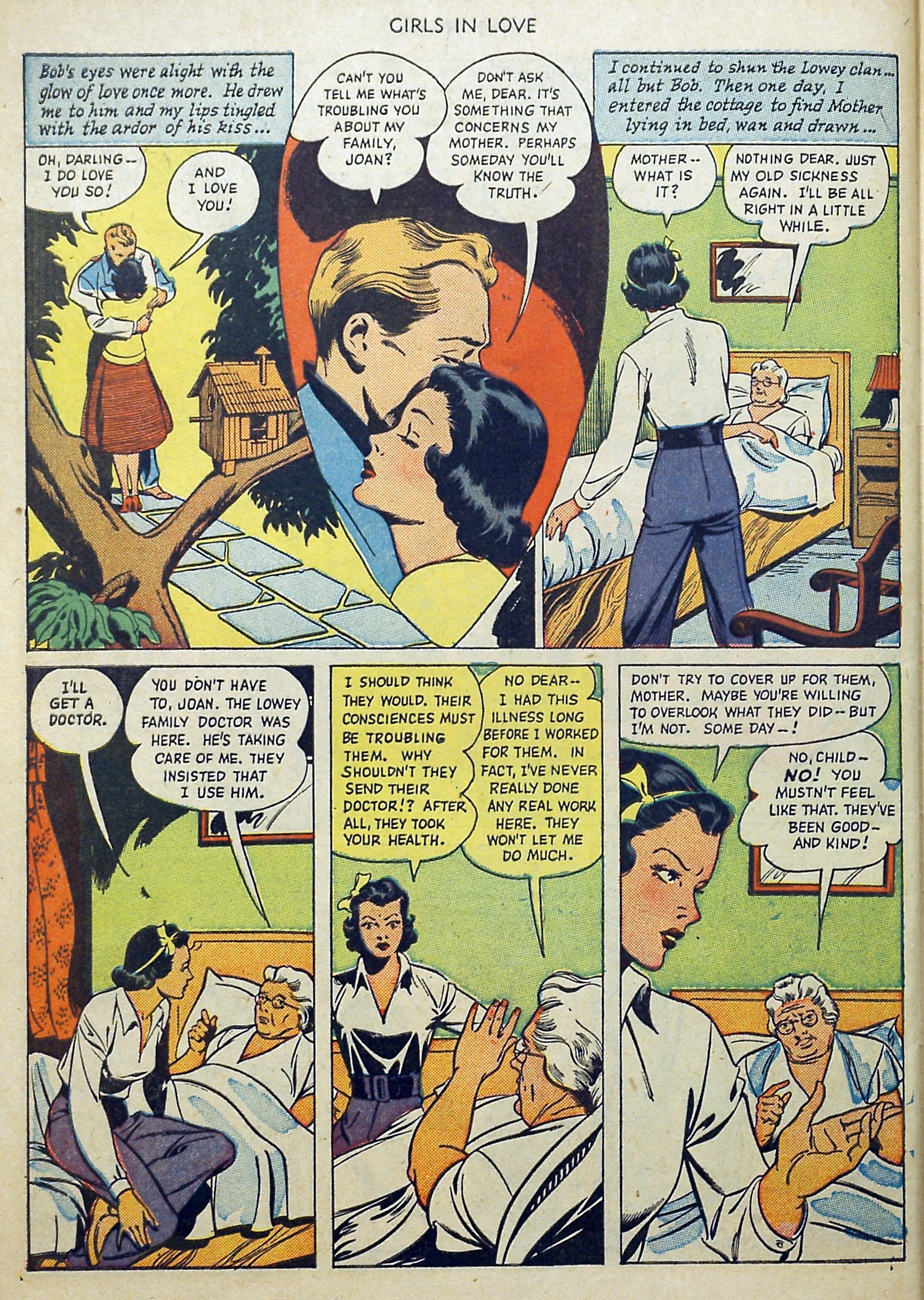 Read online Girls in Love (1950) comic -  Issue #1 - 30