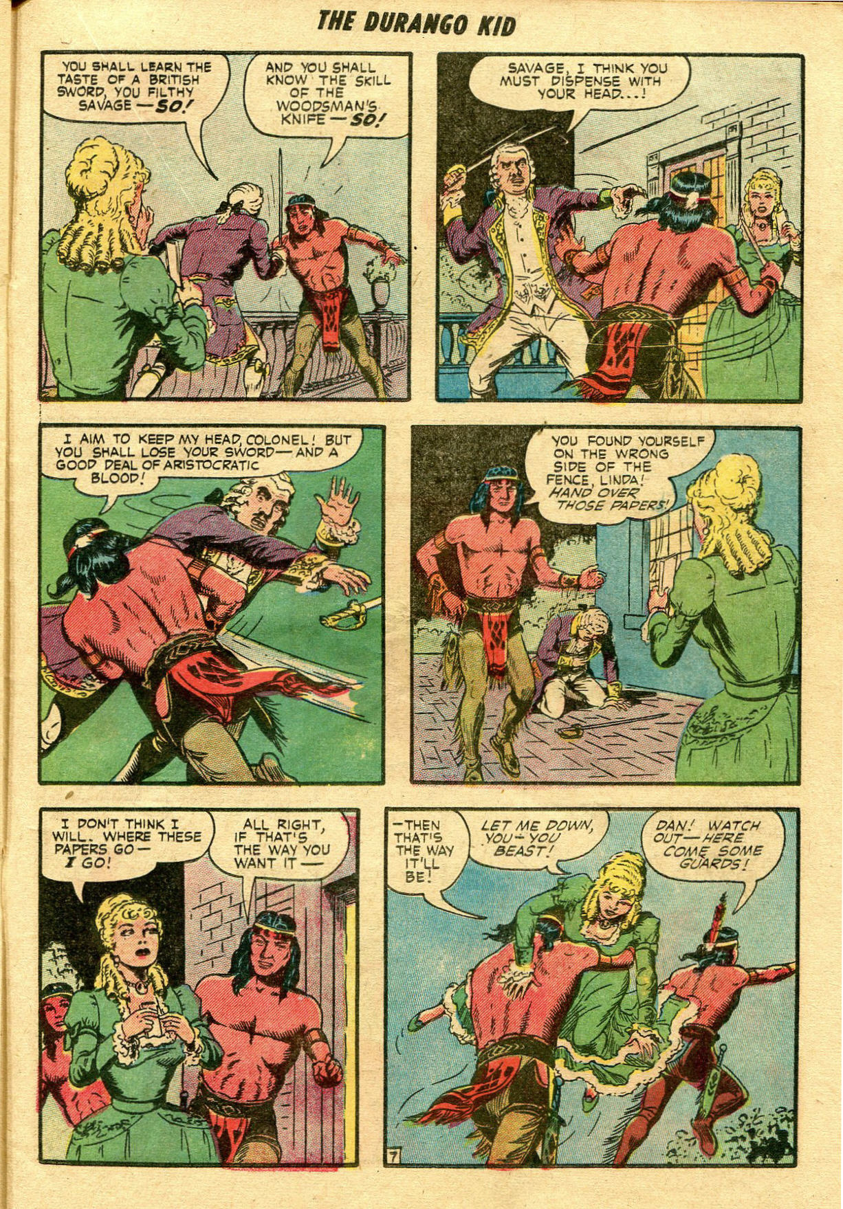 Read online Charles Starrett as The Durango Kid comic -  Issue #19 - 21