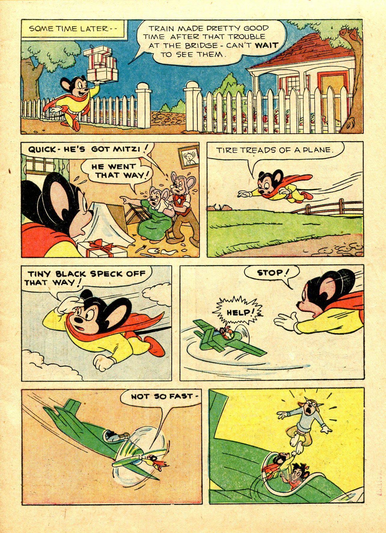 Read online Paul Terry's Mighty Mouse Comics comic -  Issue #32 - 7