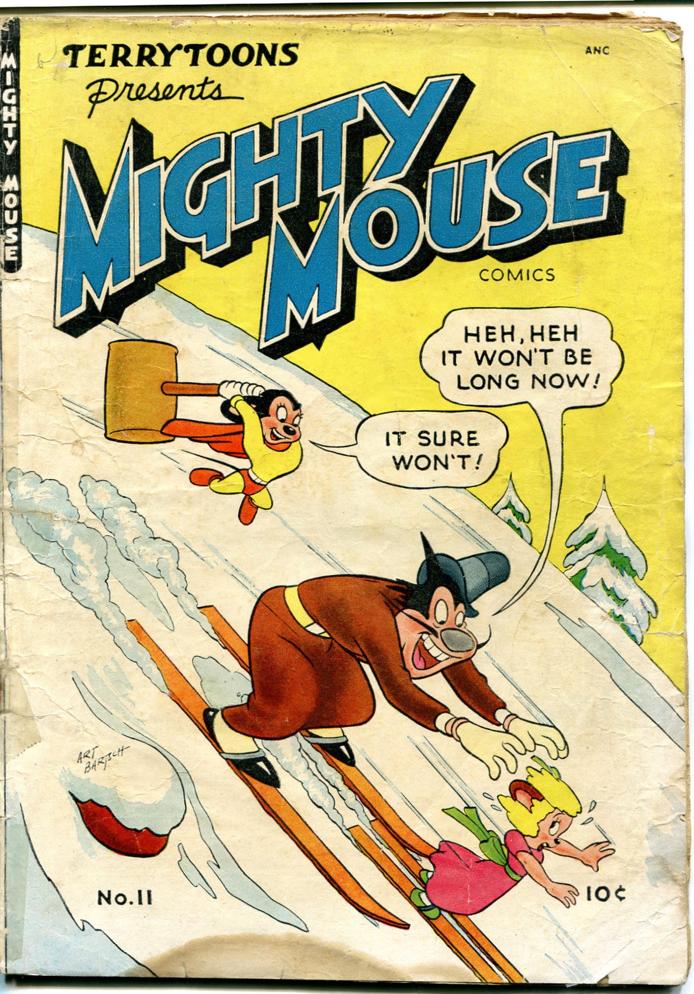 Read online Paul Terry's Mighty Mouse Comics comic -  Issue #11 - 1