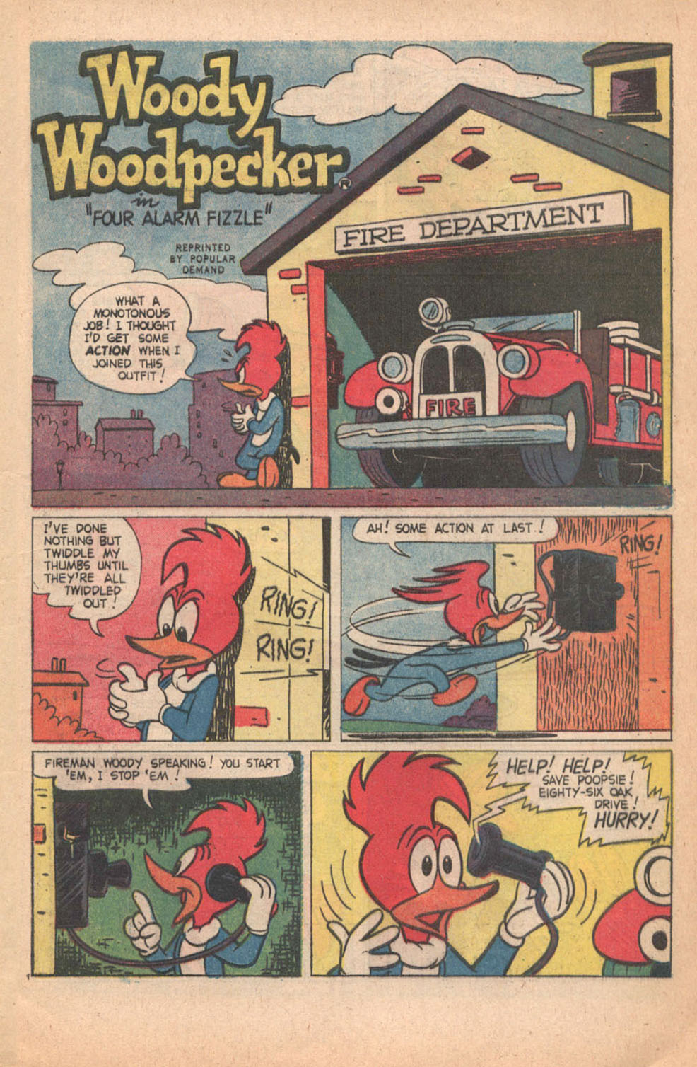 Read online Walter Lantz Woody Woodpecker (1962) comic -  Issue #113 - 9