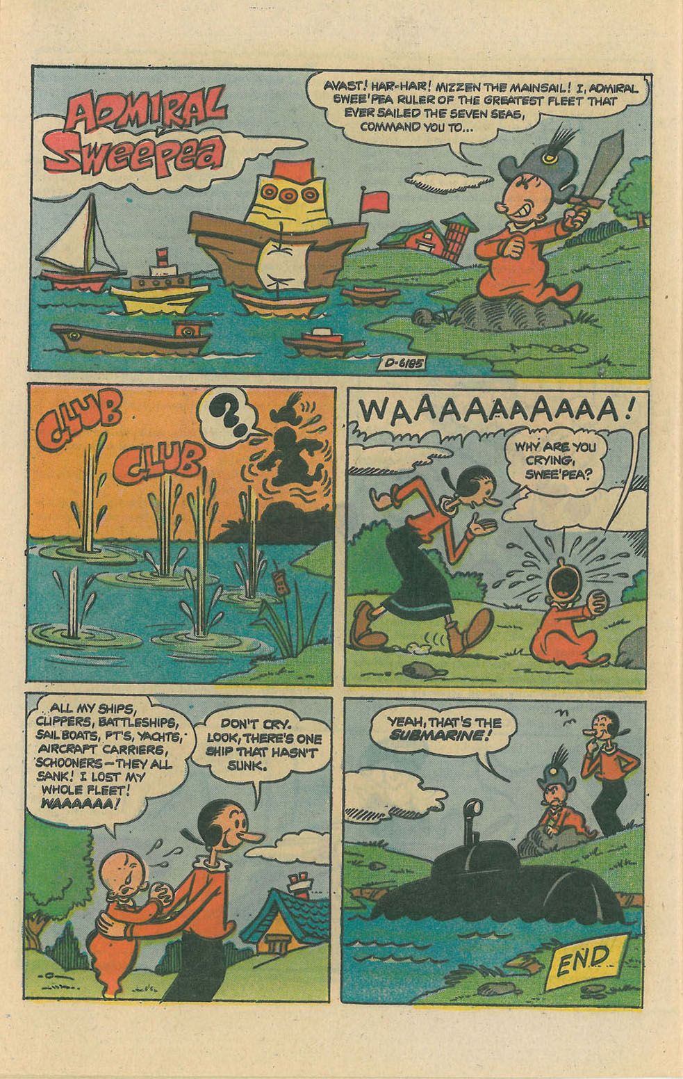 Read online Popeye (1948) comic -  Issue #126 - 28