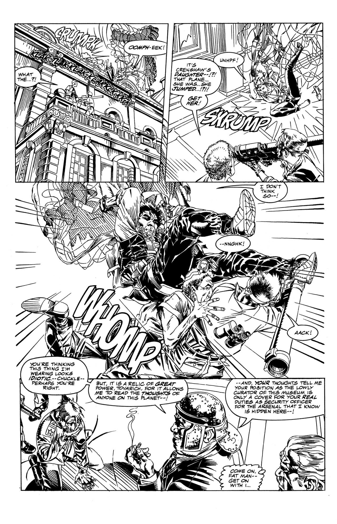 Read online Jackie Chan's Spartan X: Hell Bent Hero For Hire comic -  Issue #2 - 16