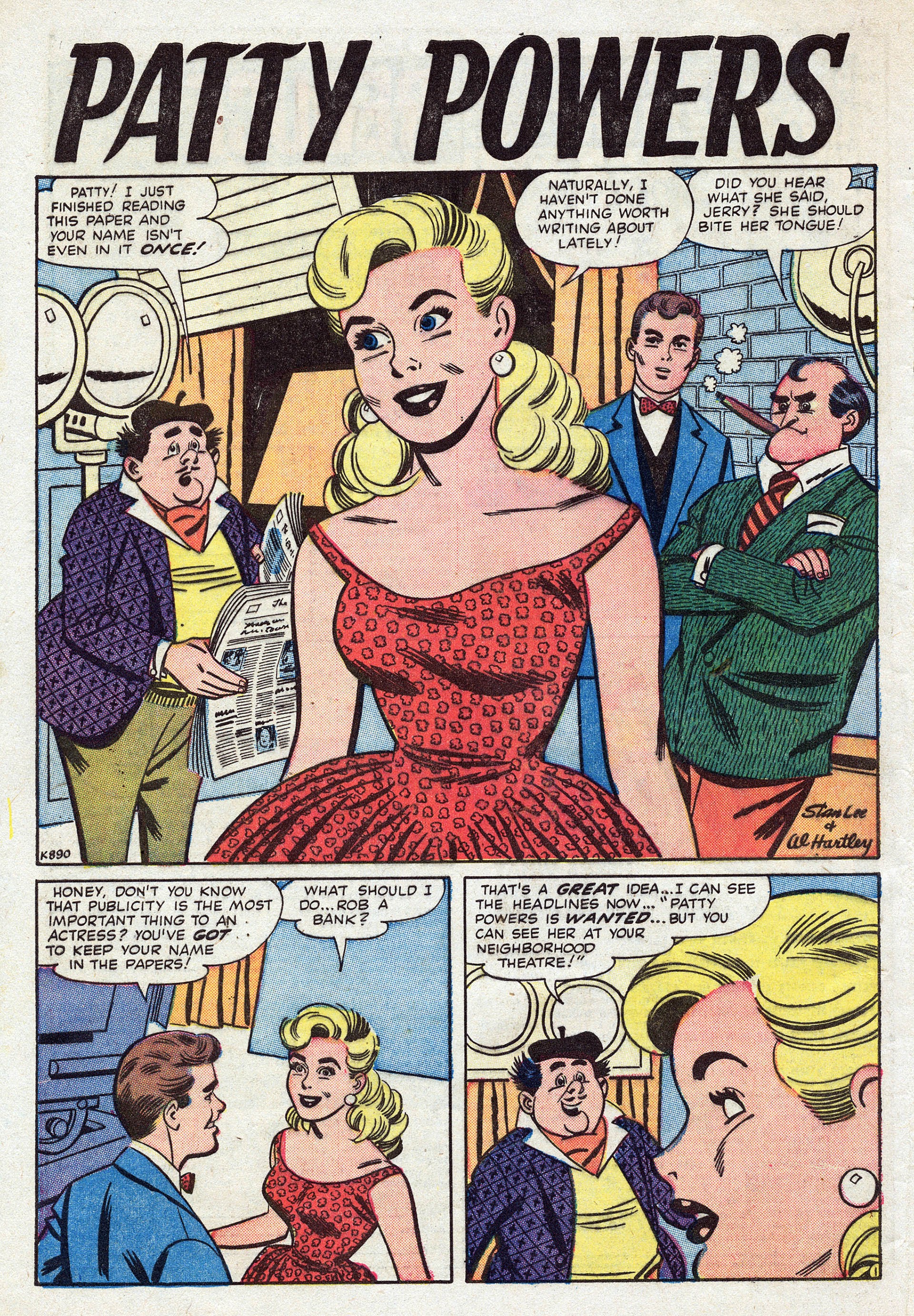 Read online Showgirls (1957) comic -  Issue #4 - 28