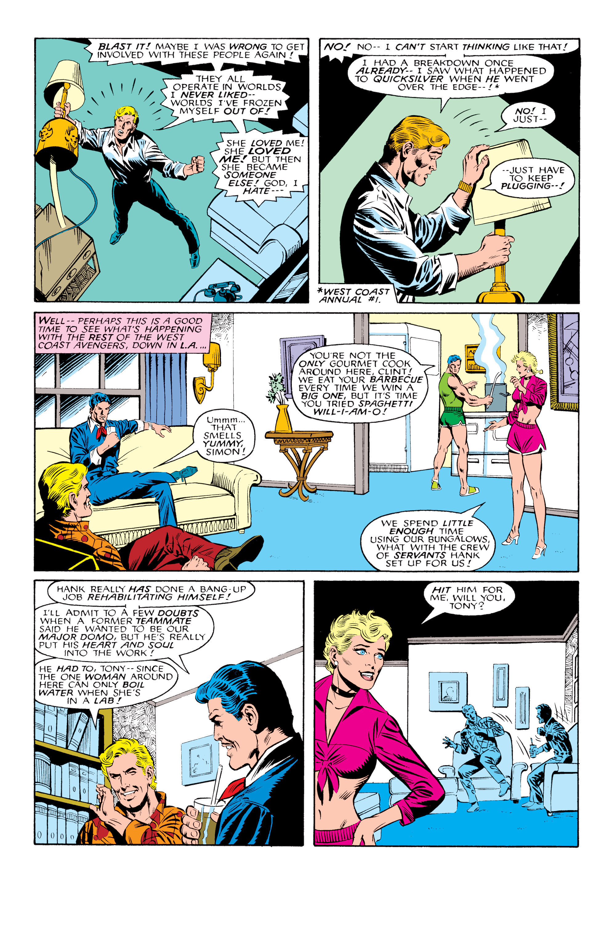 Read online Avengers West Coast Epic Collection: How The West Was Won comic -  Issue #Avengers West Coast Epic Collection Lost in Space-Time (Part 3) - 84