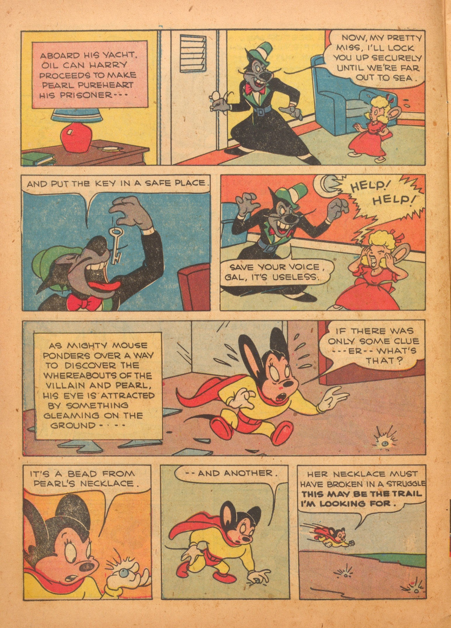 Read online Paul Terry's Mighty Mouse Comics comic -  Issue #16 - 8
