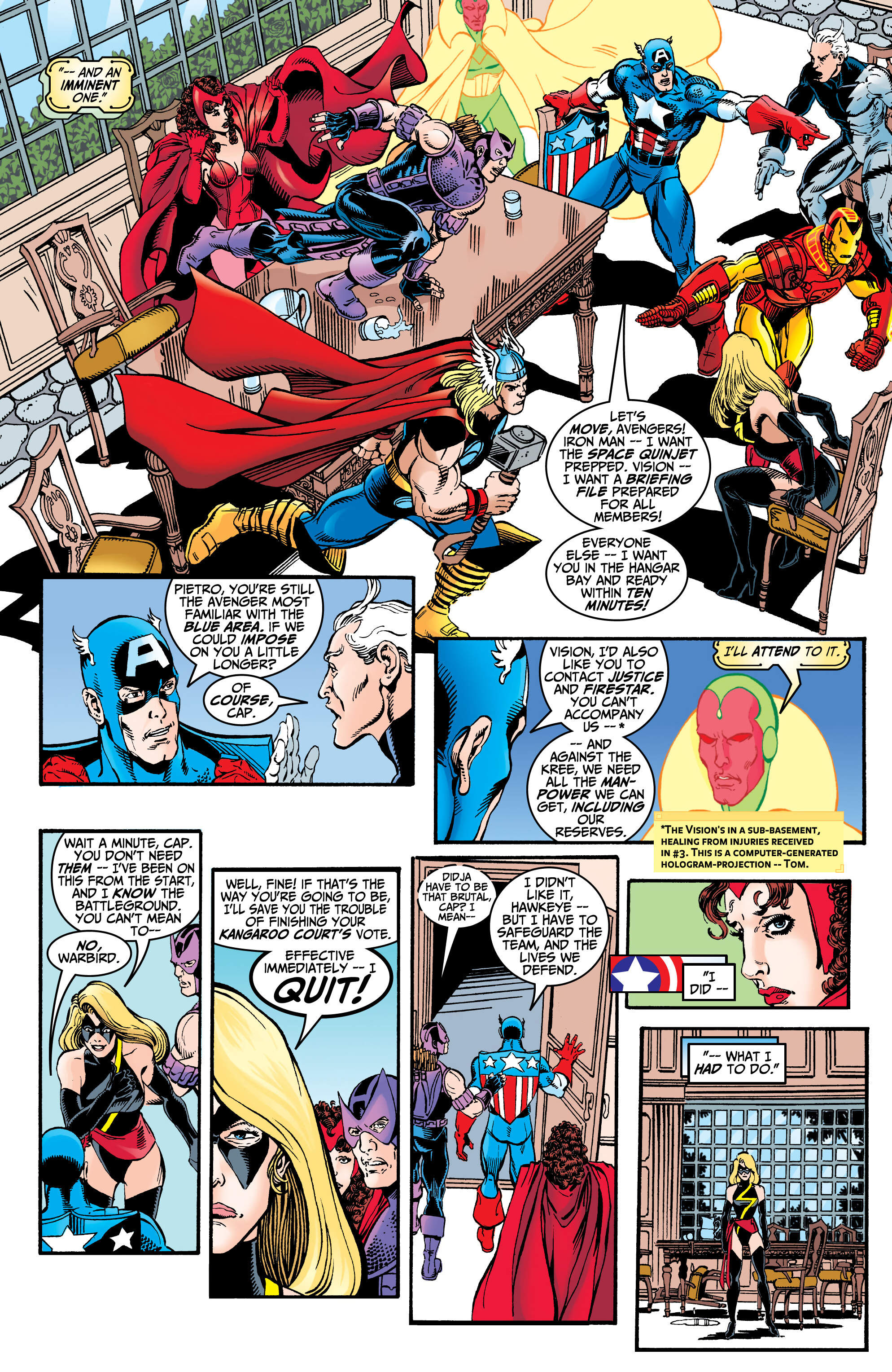 Read online Avengers By Kurt Busiek & George Perez Omnibus comic -  Issue # TPB (Part 3) - 33