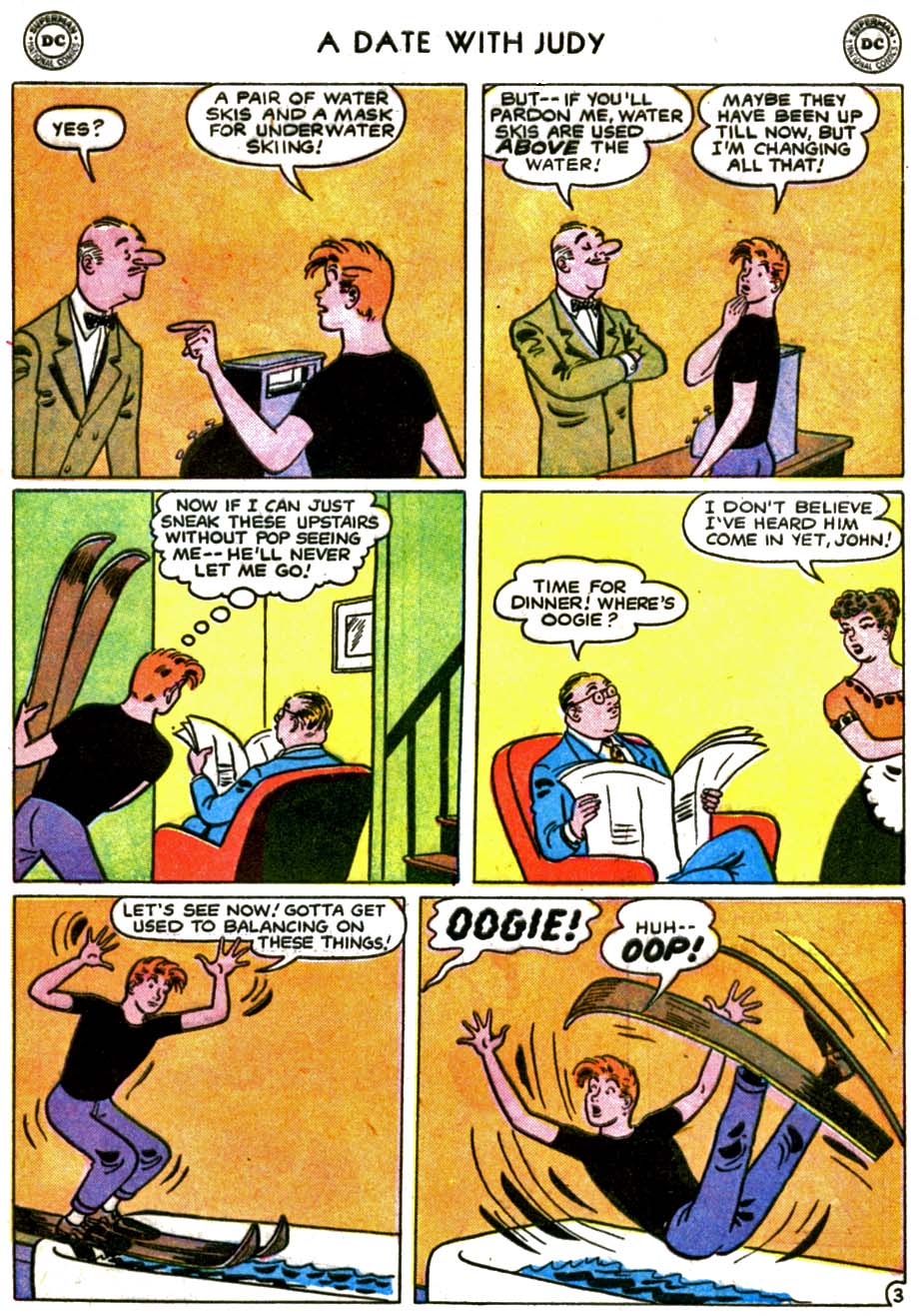 Read online A Date with Judy comic -  Issue #64 - 5