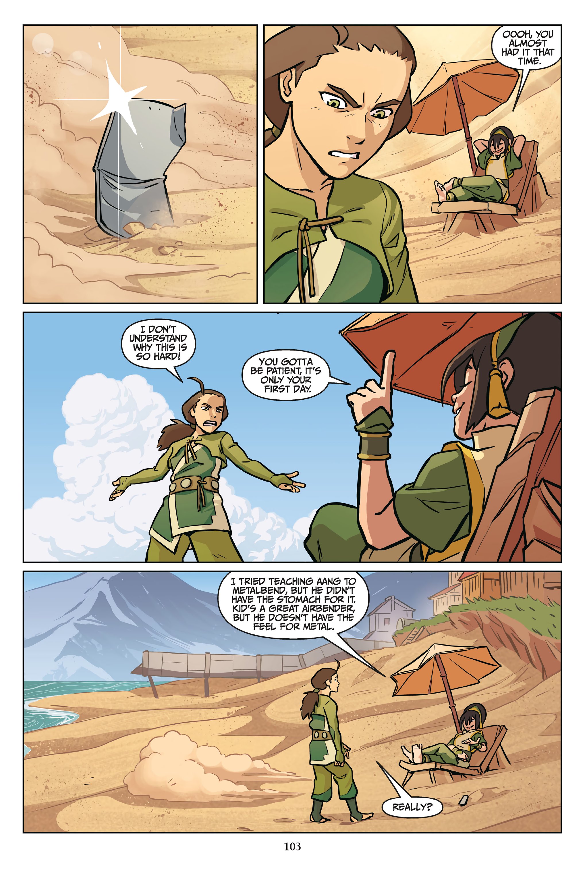 Read online Nickelodeon Avatar: The Last Airbender - Imbalance comic -  Issue # _Omnibus (Part 2) - 4