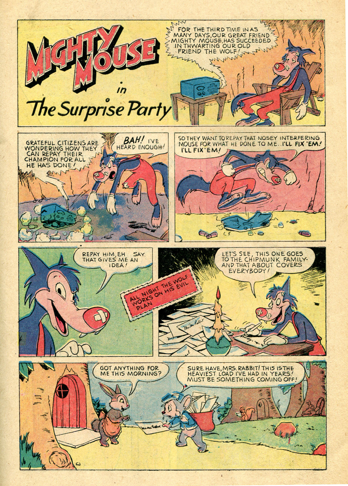 Read online Paul Terry's Mighty Mouse Comics comic -  Issue #21 - 19