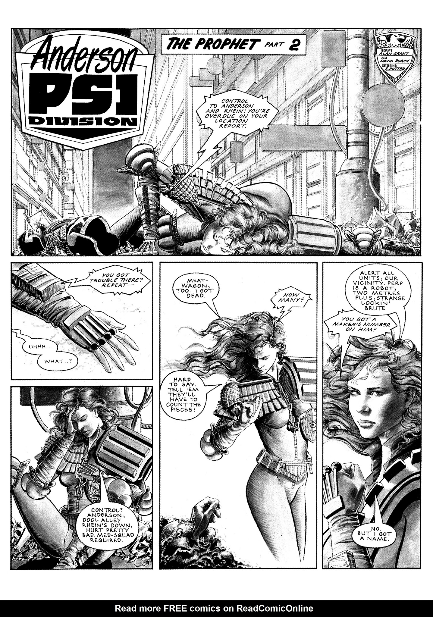 Read online Judge Anderson: The Psi Files comic -  Issue # TPB 1 - 321