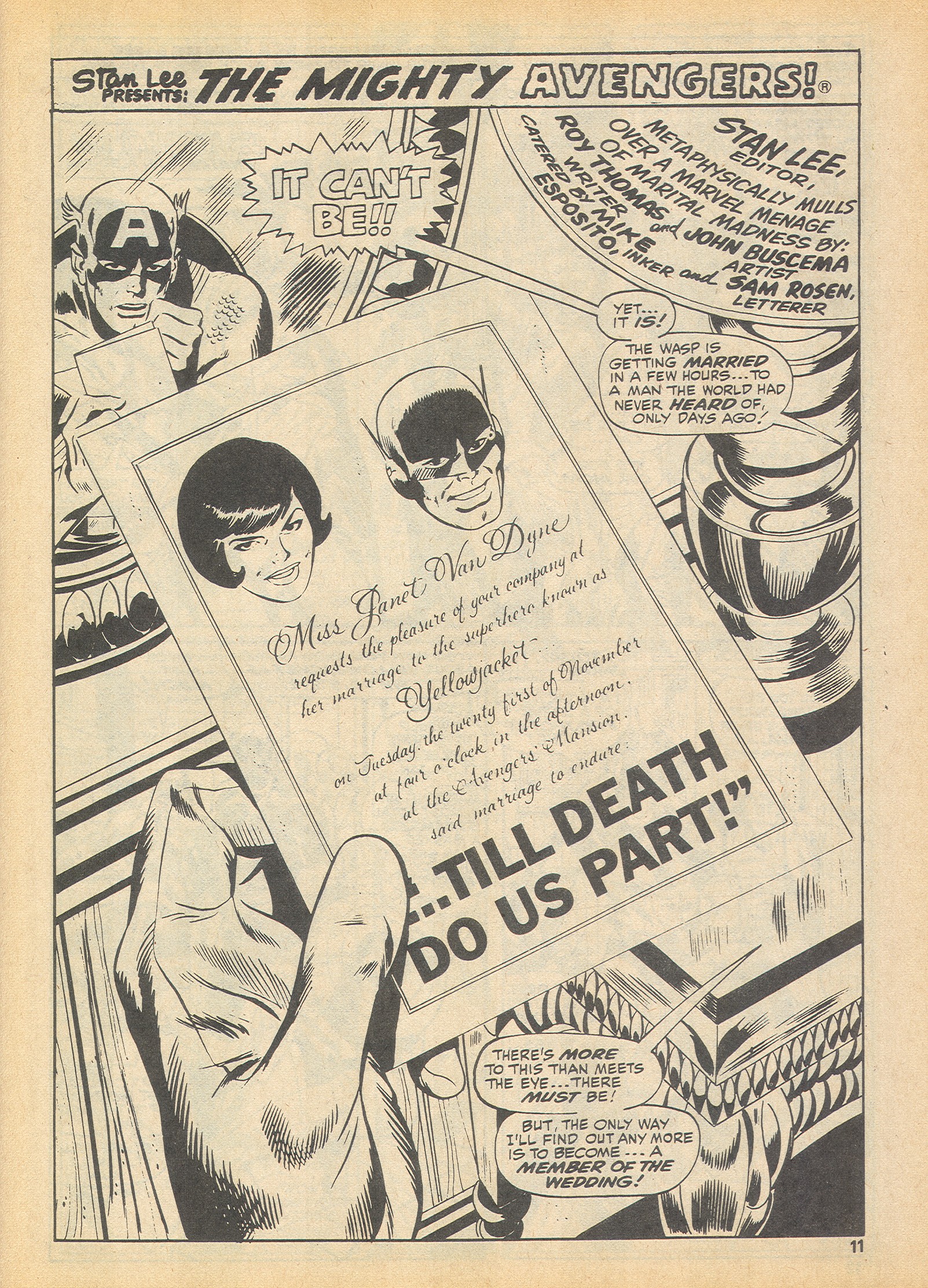 Read online The Avengers (1973) comic -  Issue #88 - 11