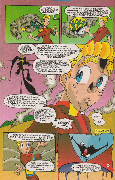 Read online NiGHTS into Dreams... comic -  Issue #6 - 8