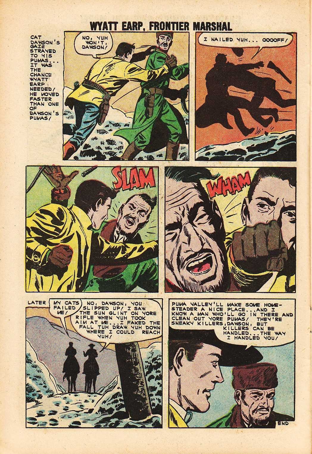 Read online Wyatt Earp Frontier Marshal comic -  Issue #35 - 10