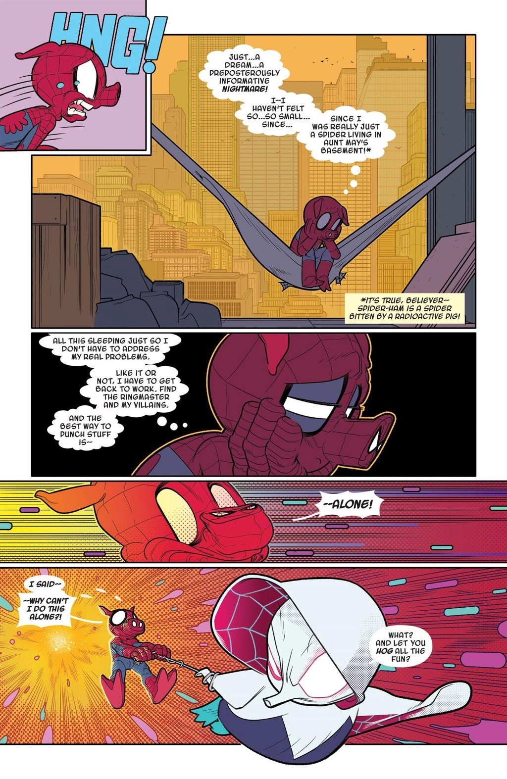Read online Spider-Man: Spider-Verse comic -  Issue # Spider-Ham - 75