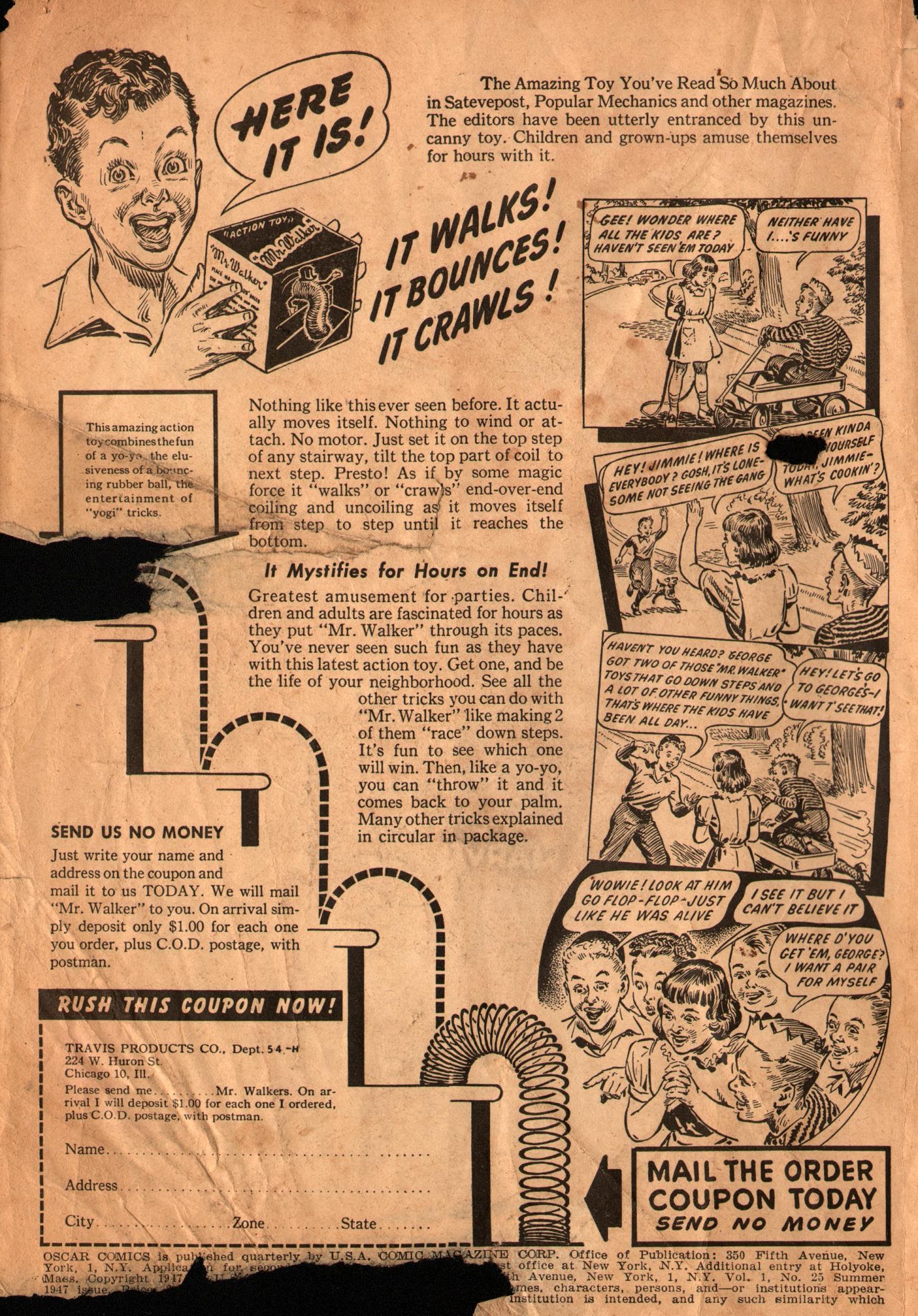 Read online Oscar Comics comic -  Issue #2 - 2