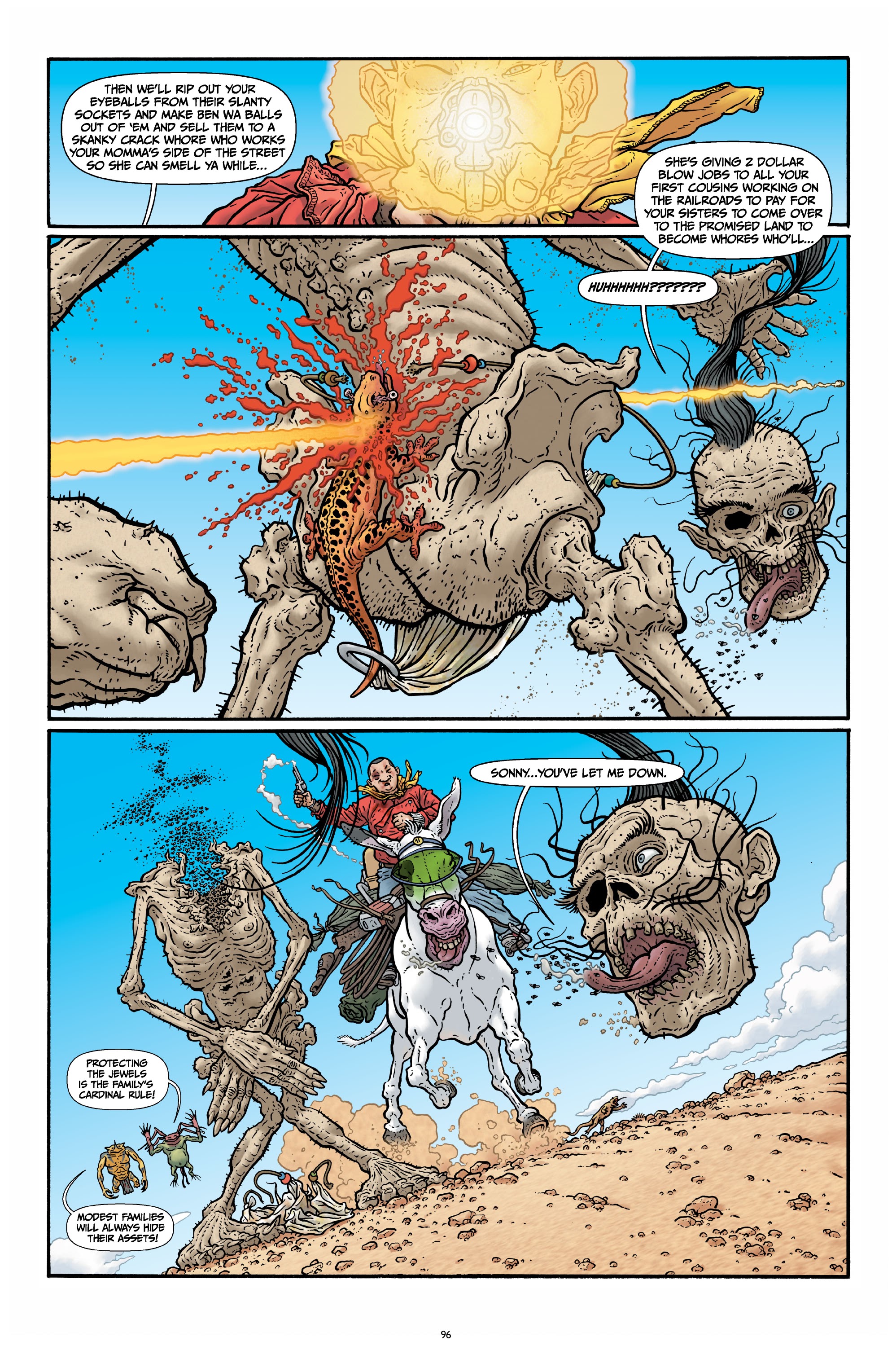 Read online Shaolin Cowboy comic -  Issue # _Start Trek (Part 1) - 75