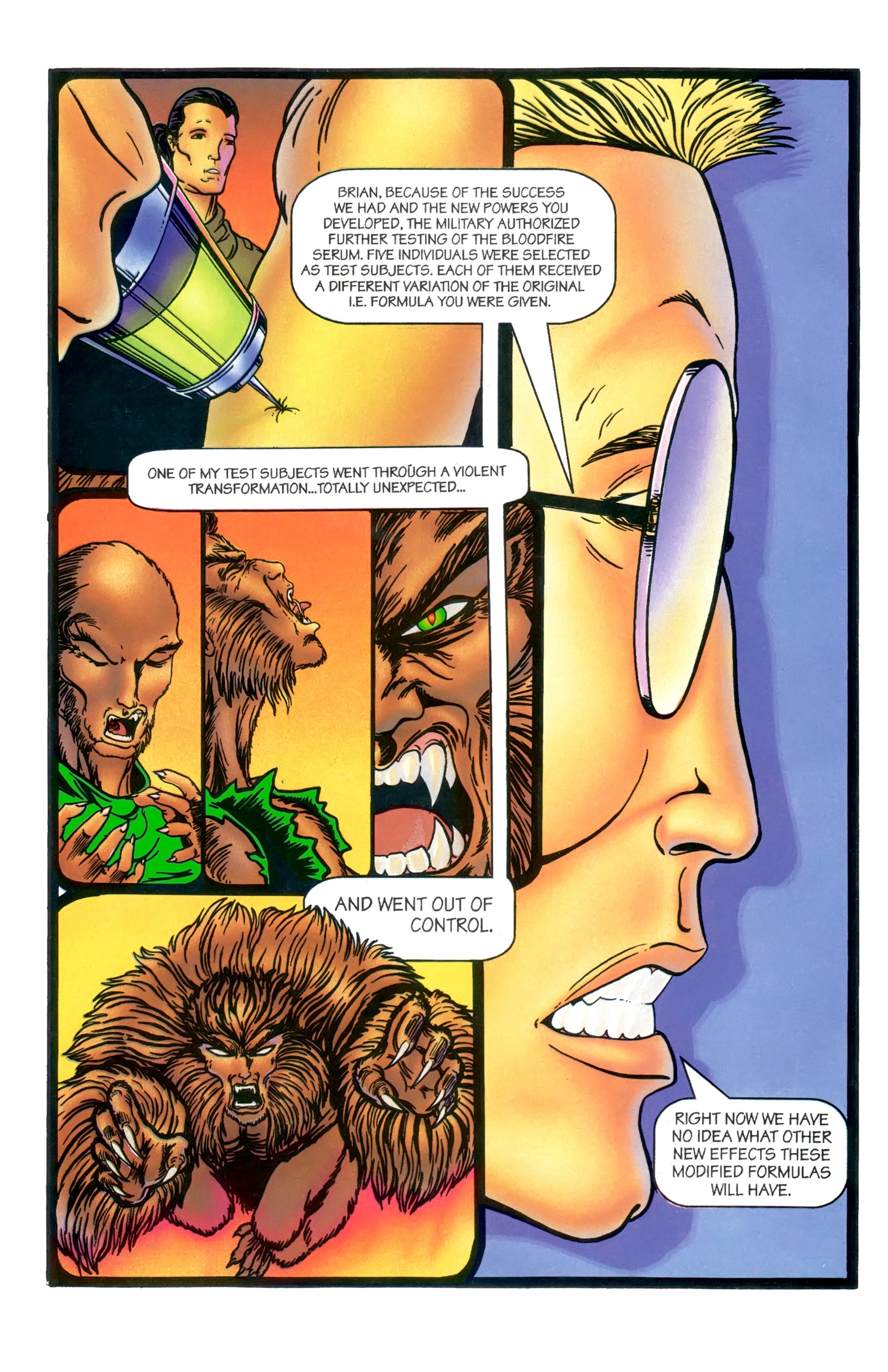 Read online Bloodfire comic -  Issue #4 - 4