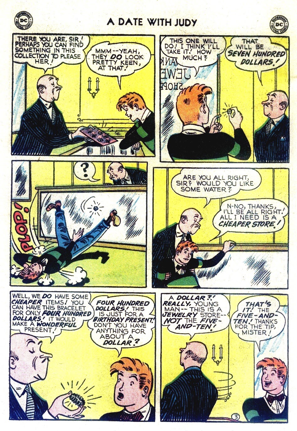 Read online A Date with Judy comic -  Issue #48 - 5