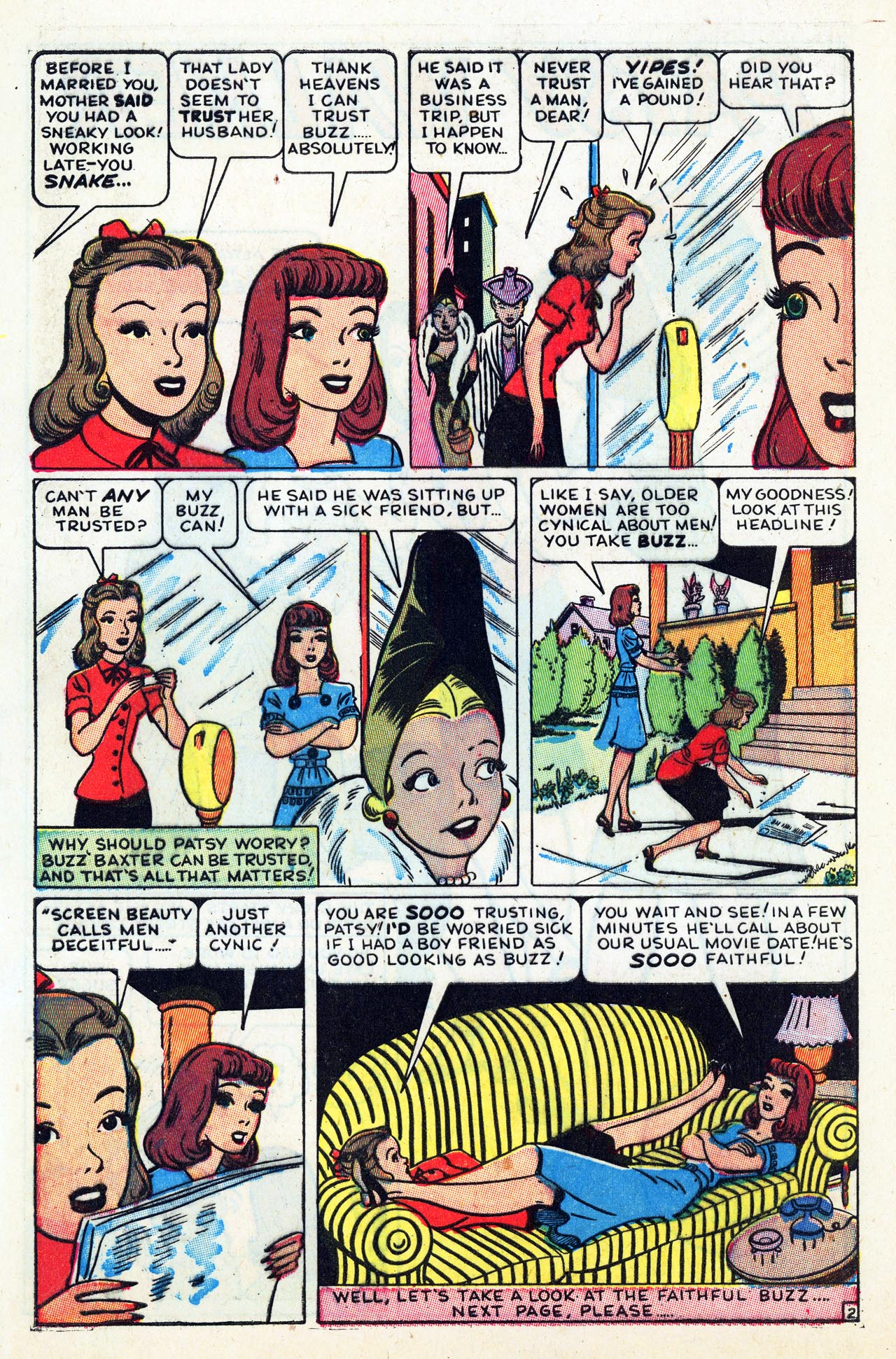 Read online Patsy Walker comic -  Issue #13 - 4