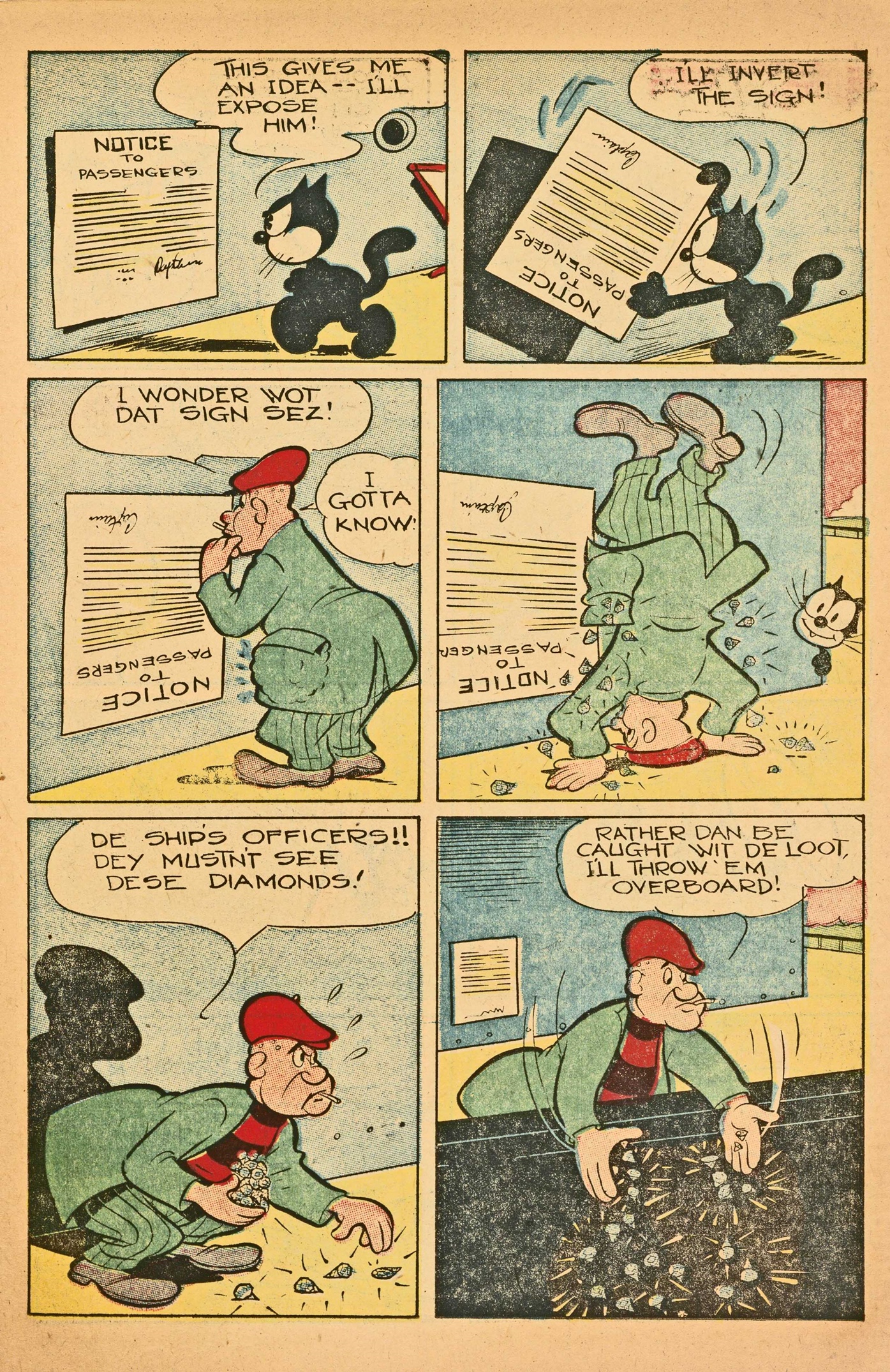Read online Felix the Cat (1951) comic -  Issue #33 - 23