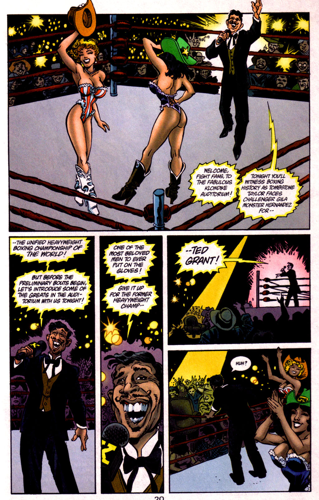 Read online Catwoman/Wildcat comic -  Issue #1 - 20