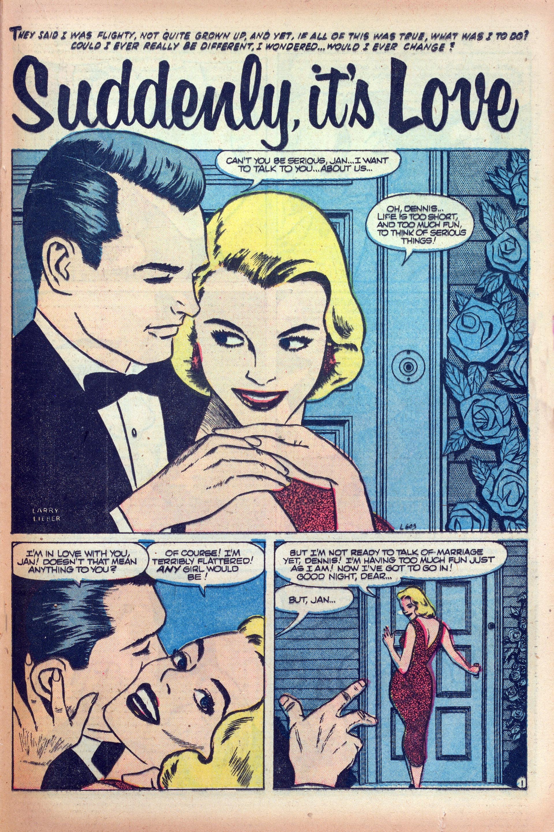 Read online Love Romances comic -  Issue #67 - 21