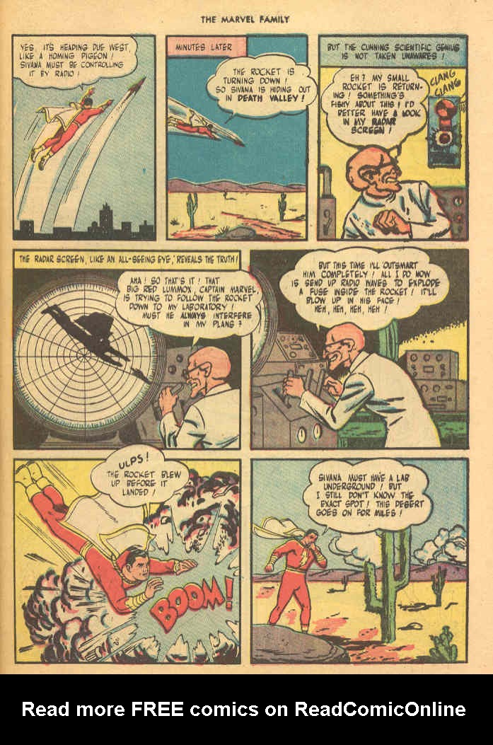 Read online The Marvel Family comic -  Issue #7 - 43