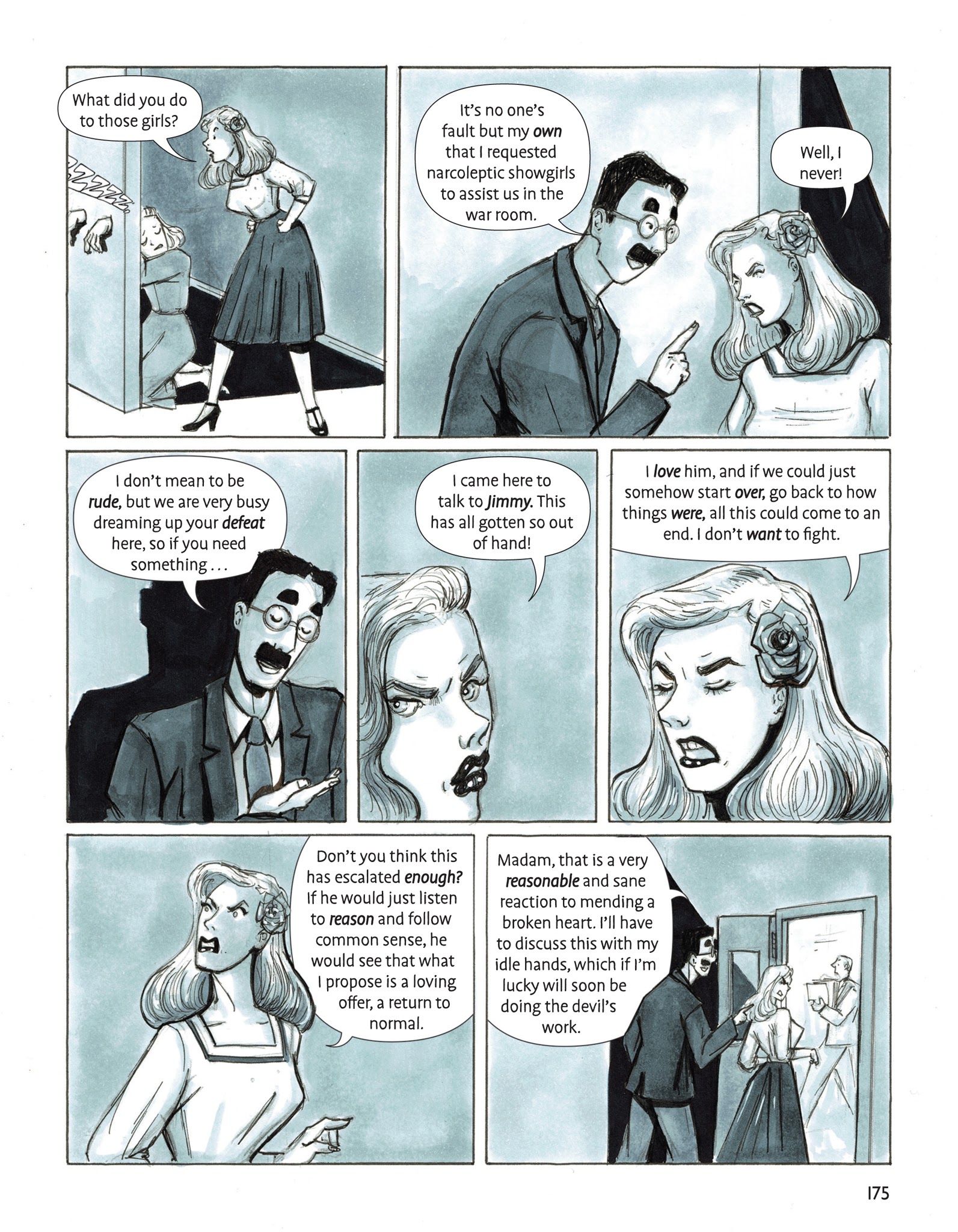 Read online Giraffes on Horseback Salad: Salvador Dali, the Marx Brothers, and the Strangest Movie Never Made comic -  Issue # TPB (Part 2) - 60