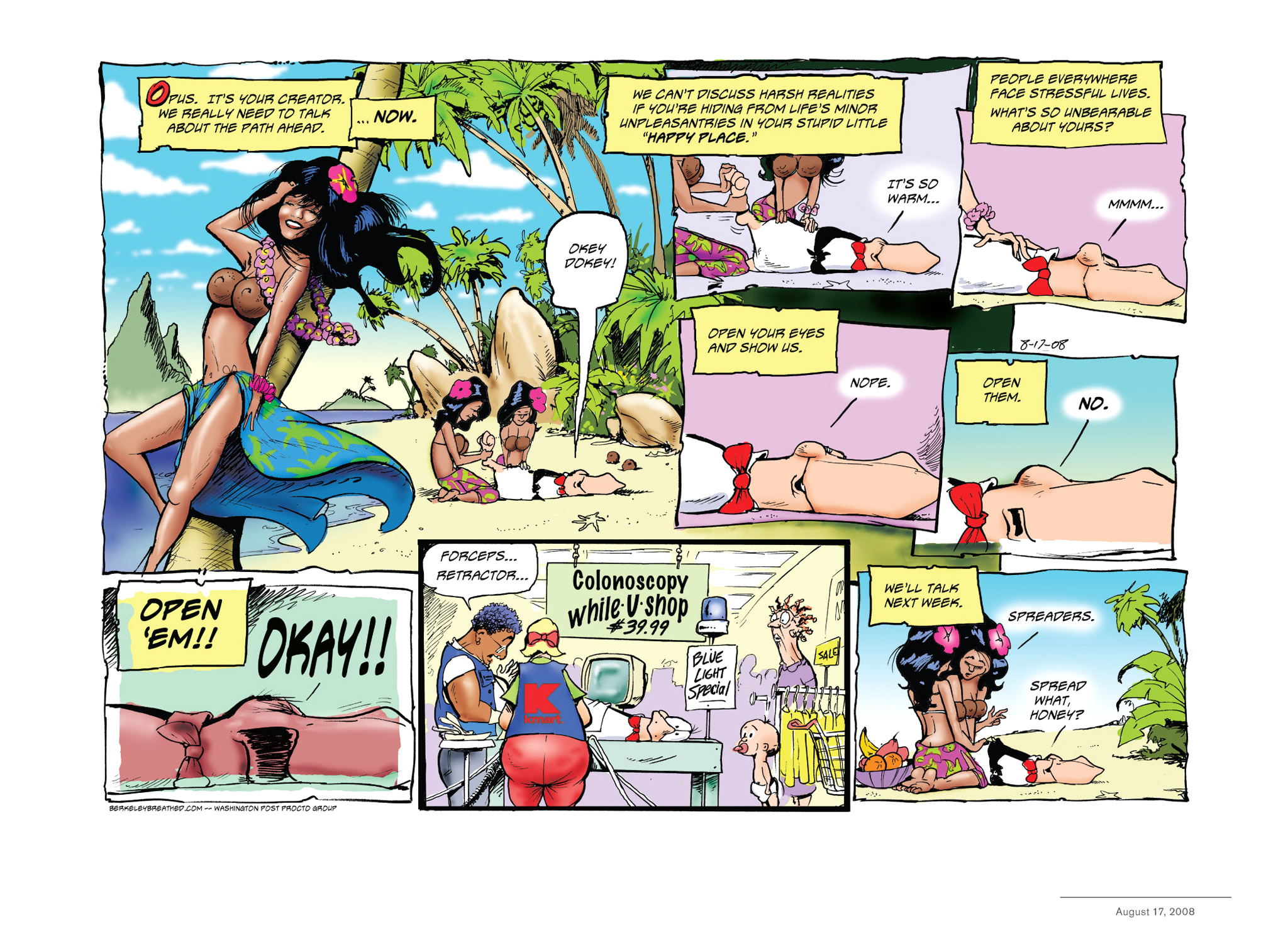 Read online Opus Complete Sunday Strips From 2003-2008 comic -  Issue # TPB (Part 3) - 57