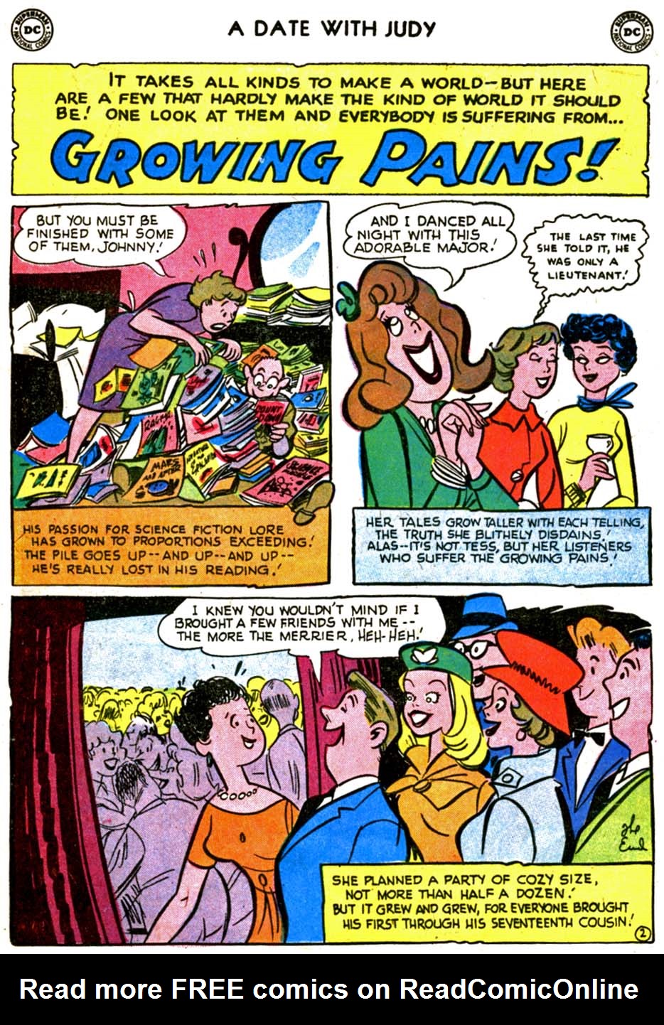 Read online A Date with Judy comic -  Issue #70 - 17