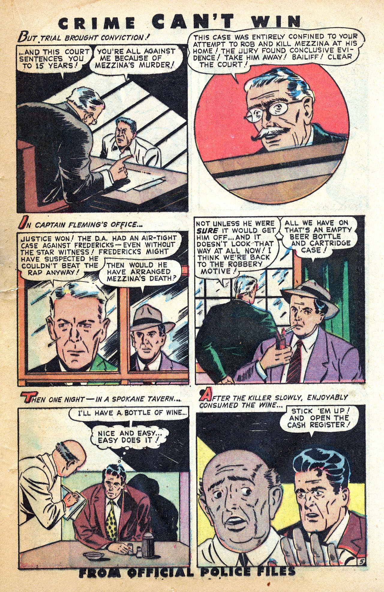 Read online Official True Crime Cases comic -  Issue #24 - 25